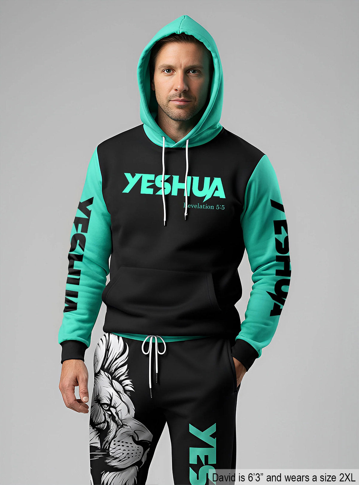 YESHUA Lion of Judah Hoodie & Jogger Set