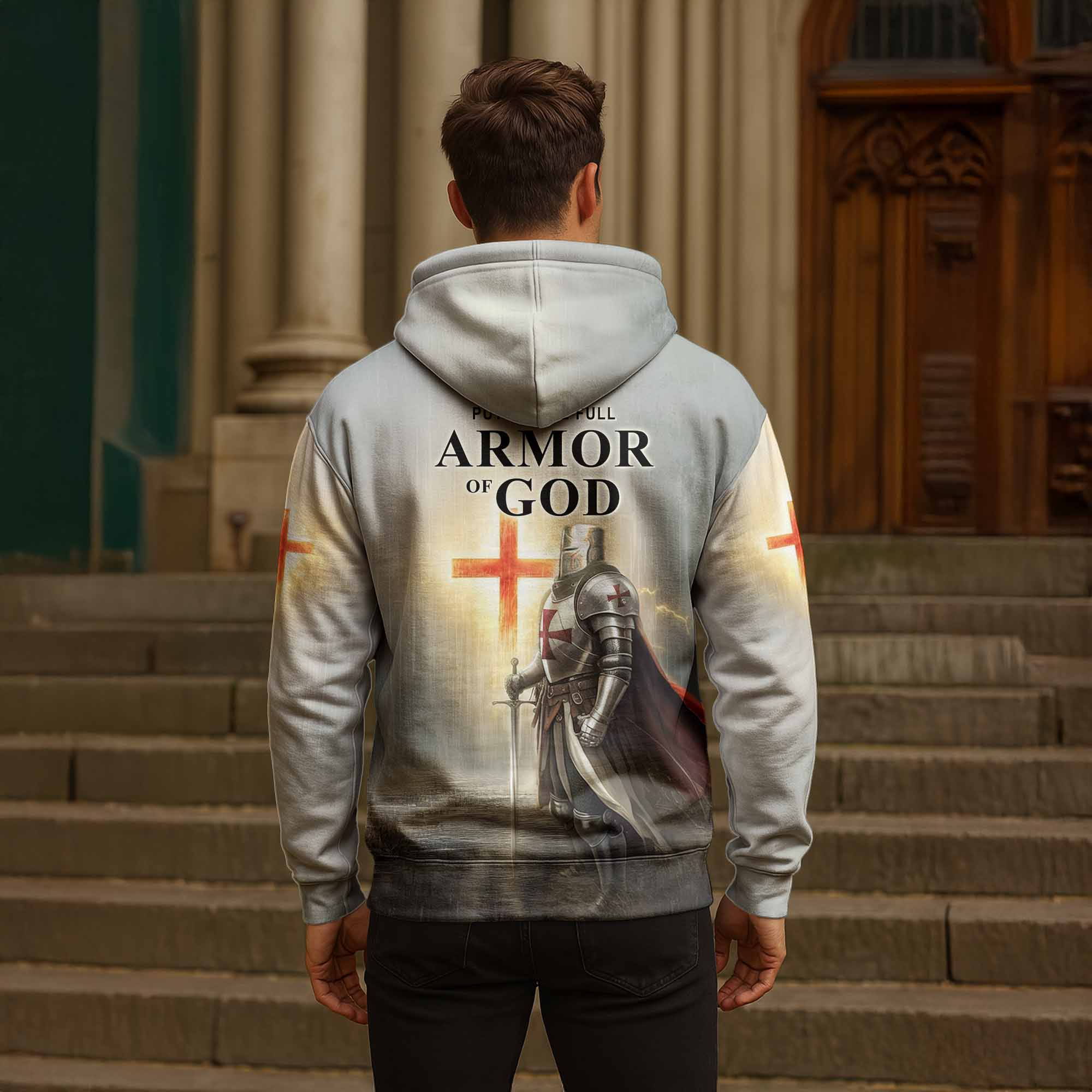 “Armor of God” Hoodie & Jogger Set
