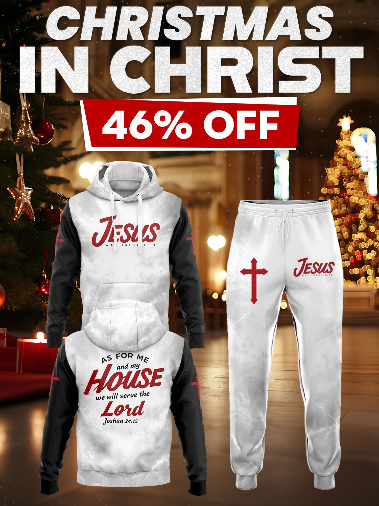 “House of Faith” Hoodie & Jogger Set