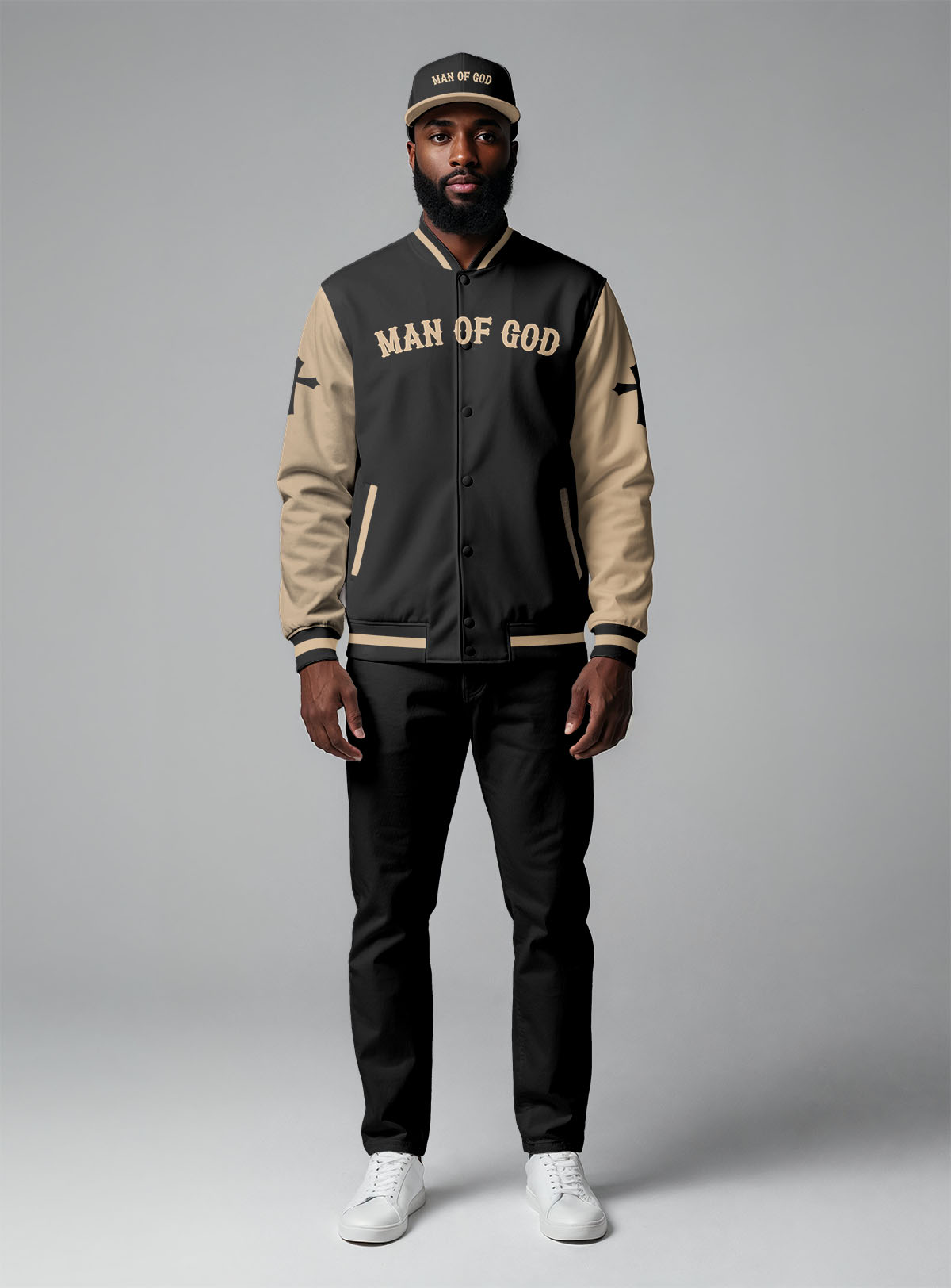 Rooted Strength Baseball Jacket