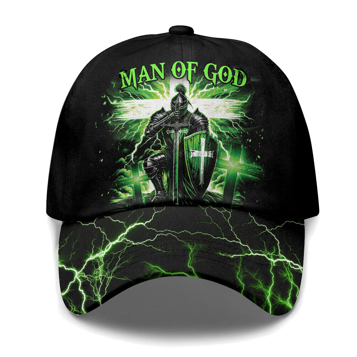 "God's Warrior" Baseball Jersey & Hat Bundle
