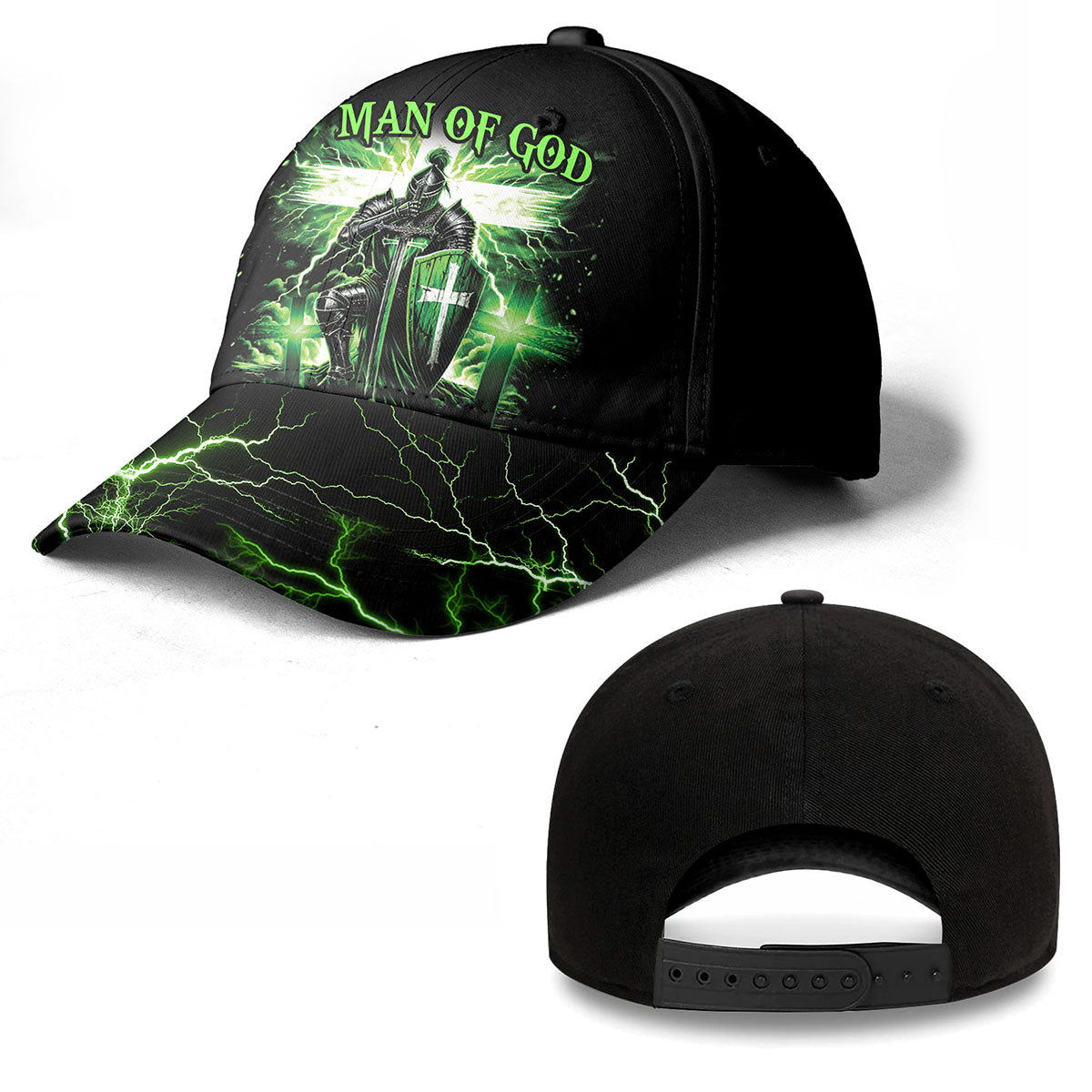 "God's Warrior" Baseball Jersey & Hat Bundle