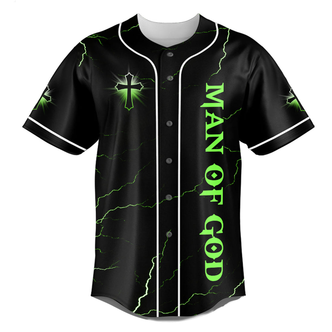 "God's Warrior" Baseball Jersey & Hat Bundle