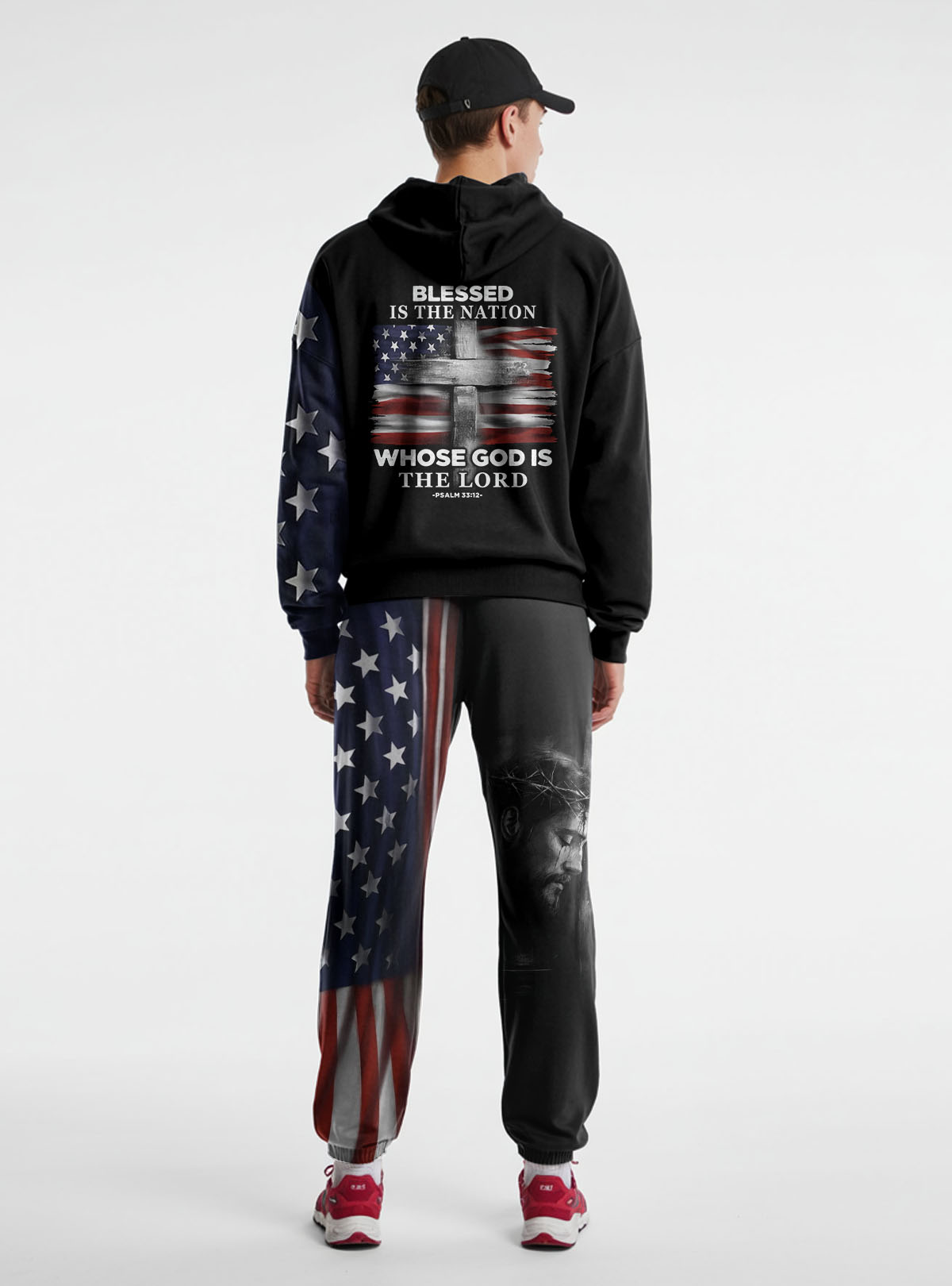 “Blessed Nation” Hoodie & Jogger Set