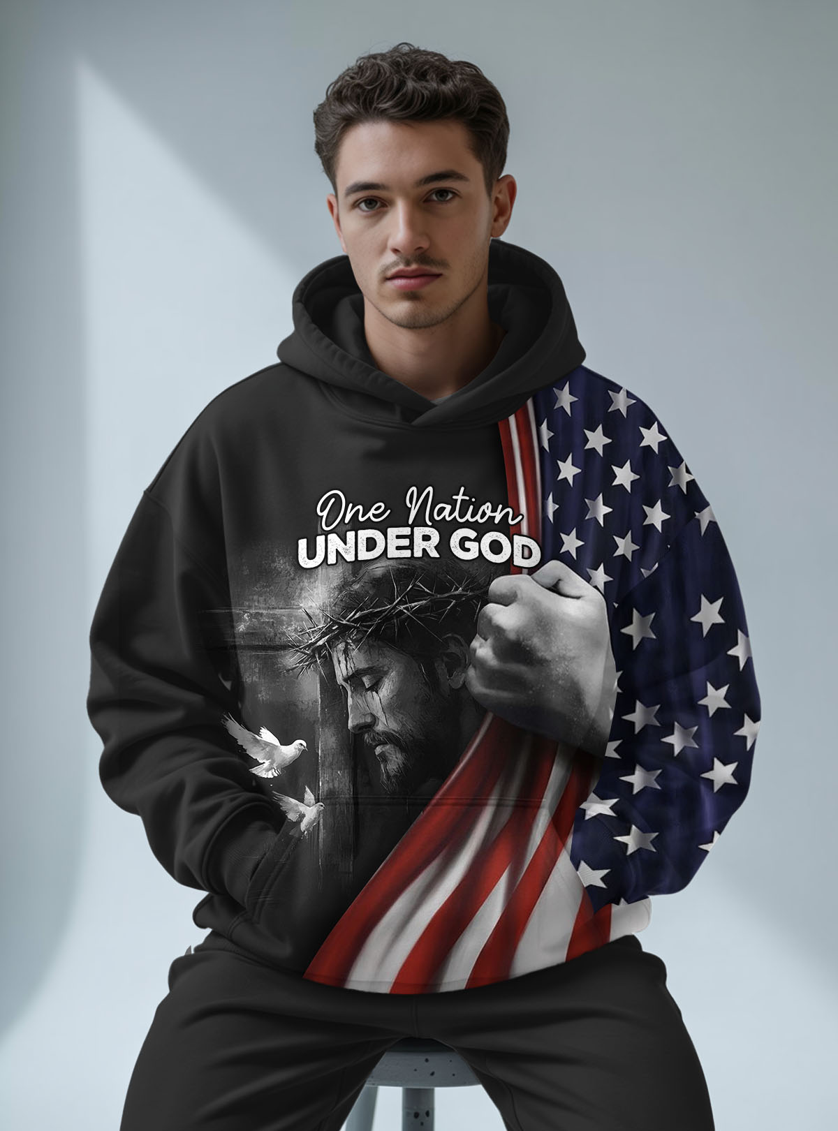 “Blessed Nation” Hoodie & Jogger Set