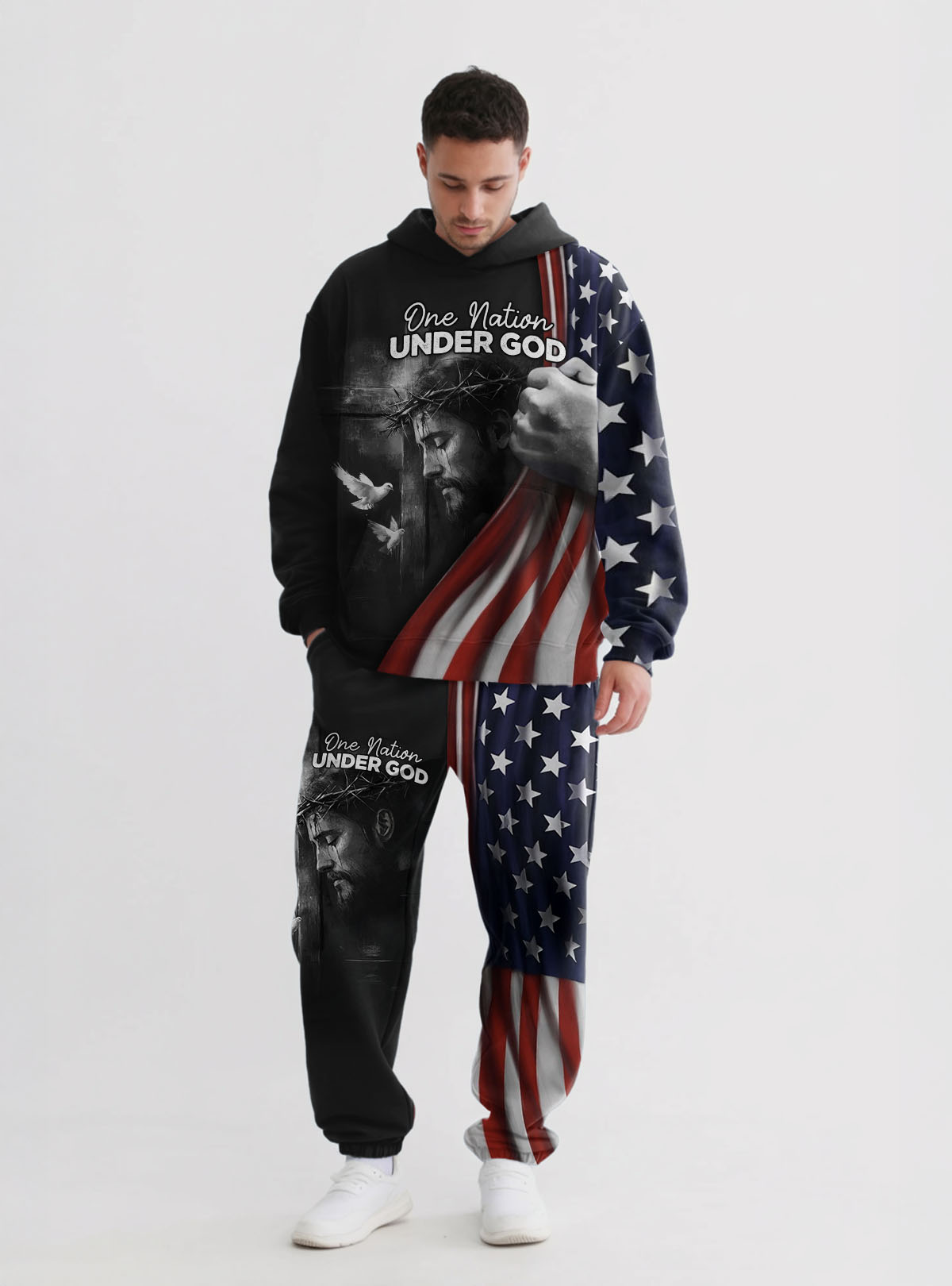 “Blessed Nation” Hoodie & Jogger Set