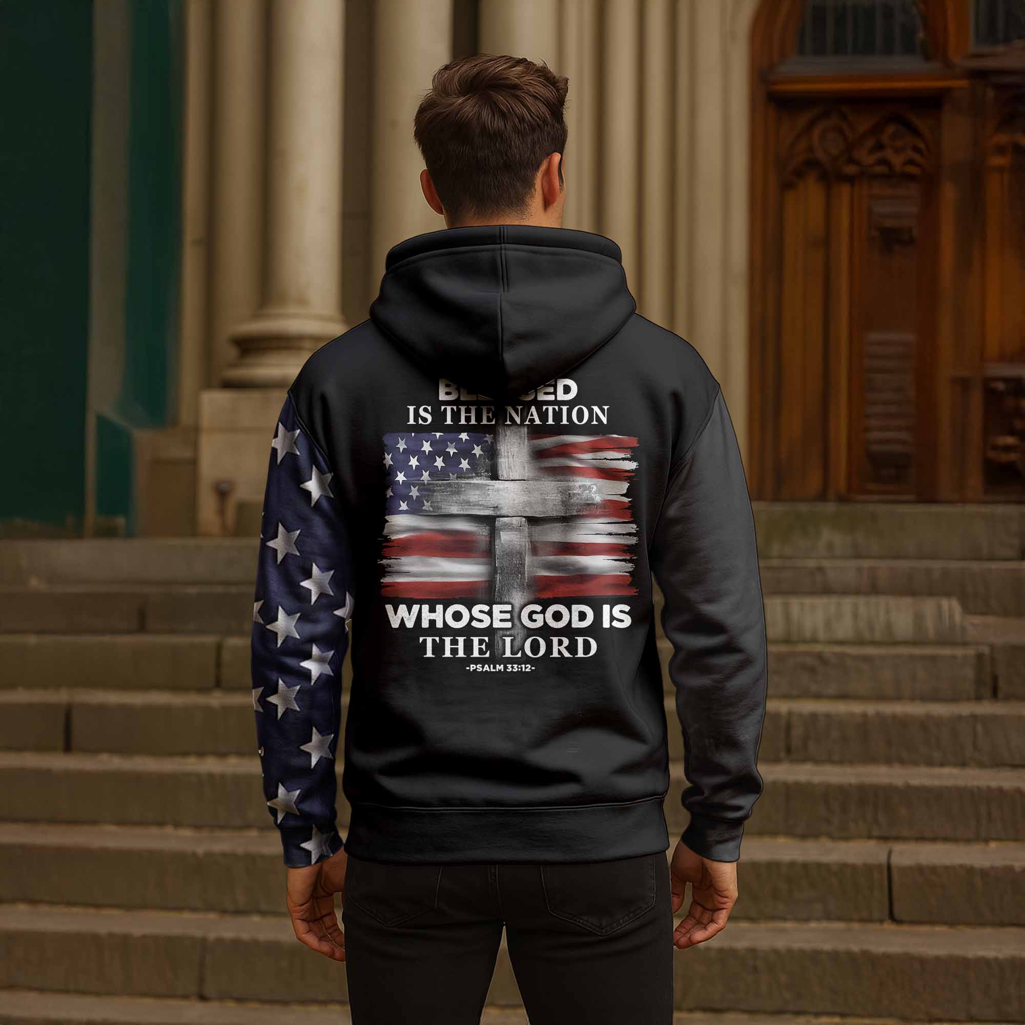 “Blessed Nation” Hoodie & Jogger Set