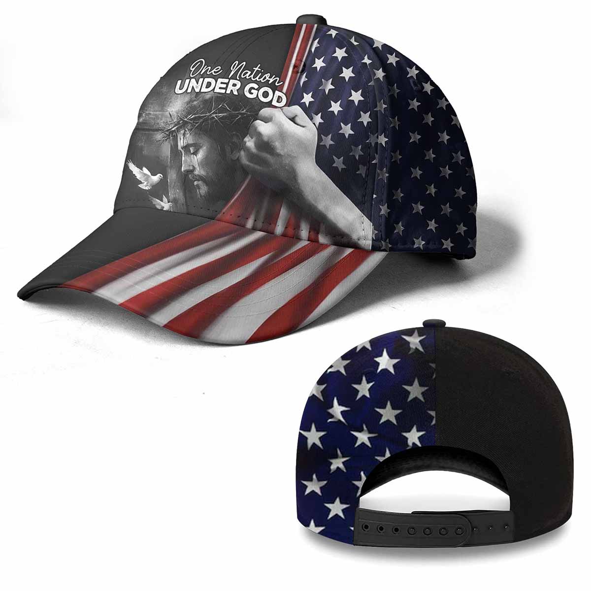 “Blessed Nation” Baseball Jersey  & Hat Bundle