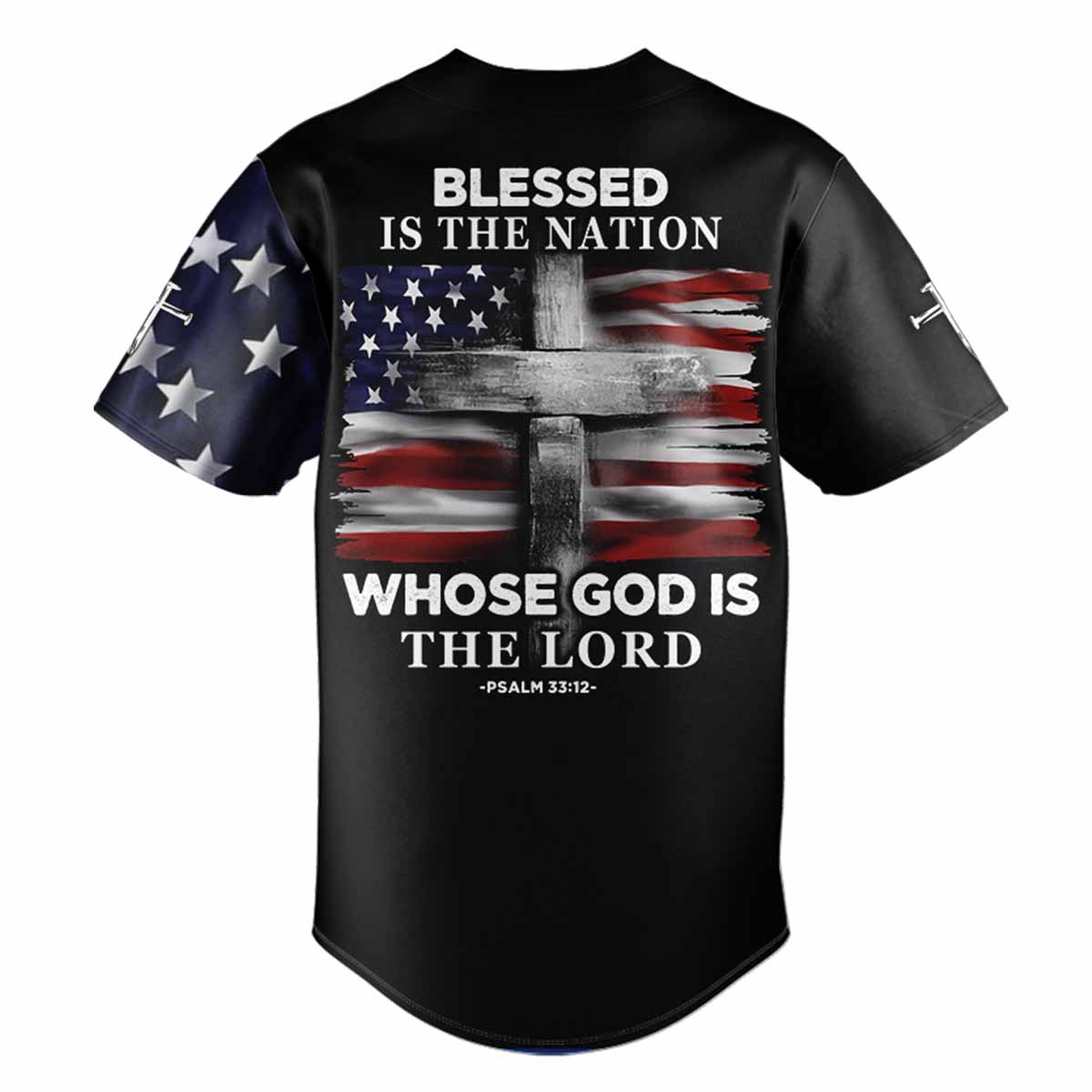 “Blessed Nation” Baseball Jersey  & Hat Bundle