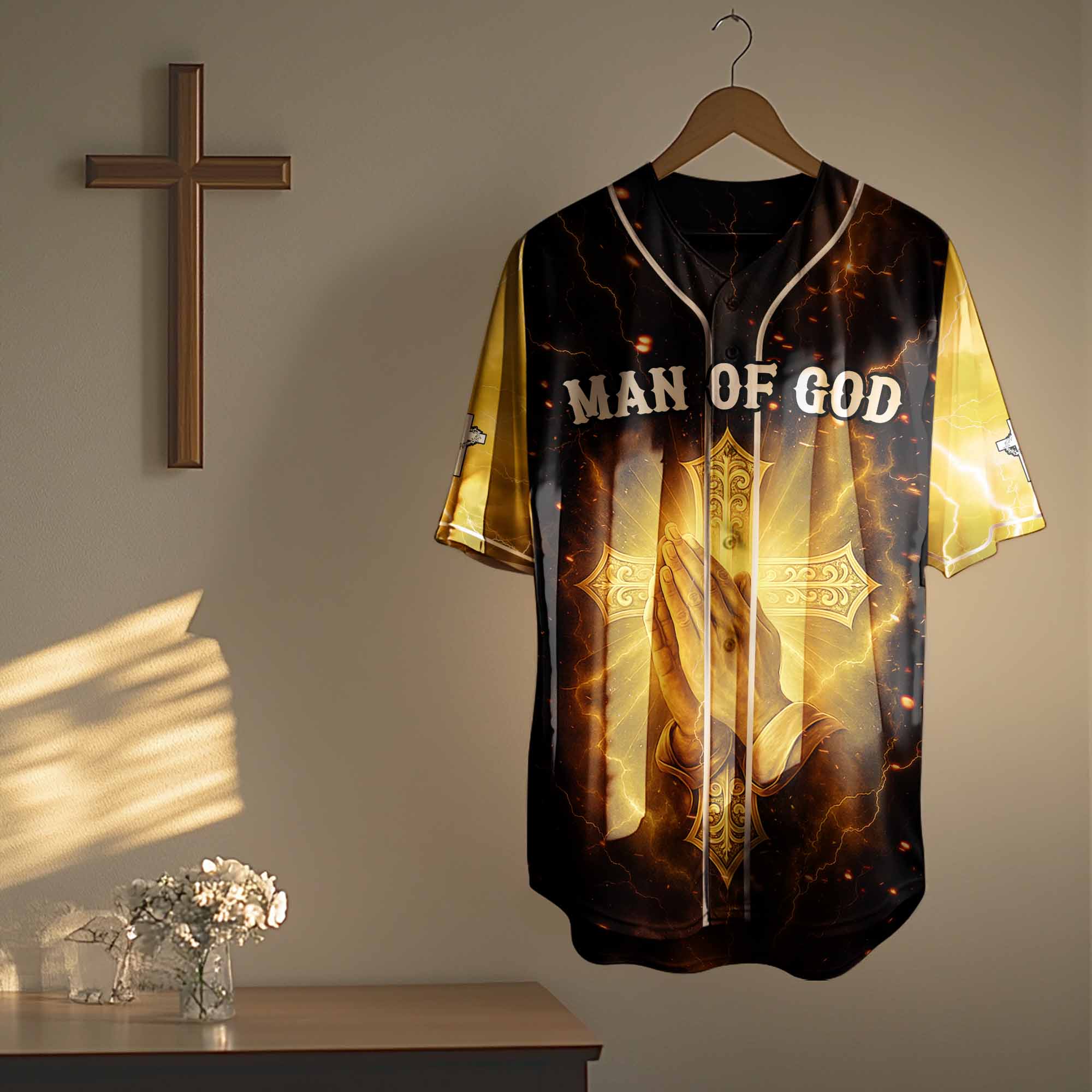 “Through Christ” Baseball Jersey