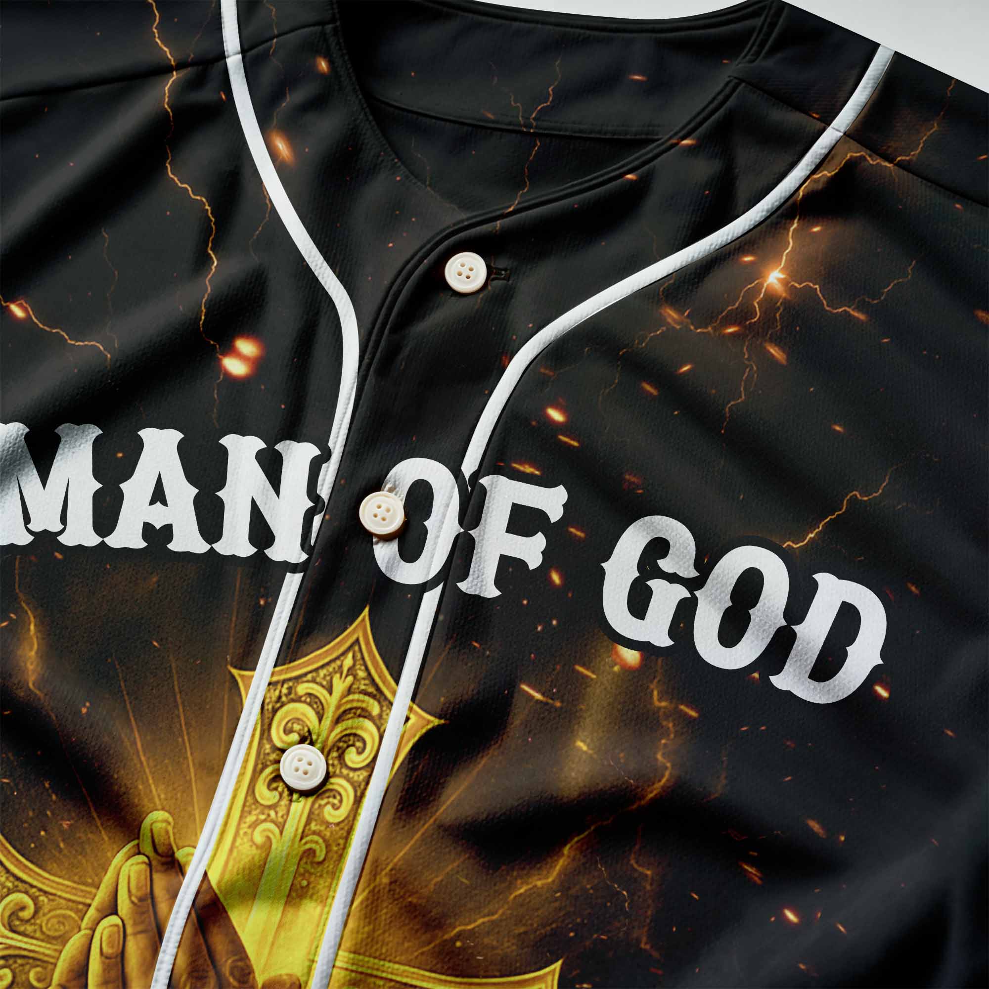 “Through Christ” Baseball Jersey  & Hat Bundle