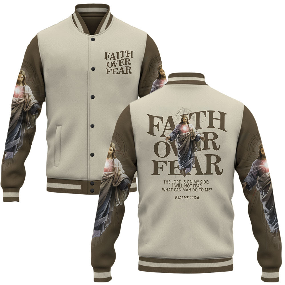 Faith Power Baseball Jacket