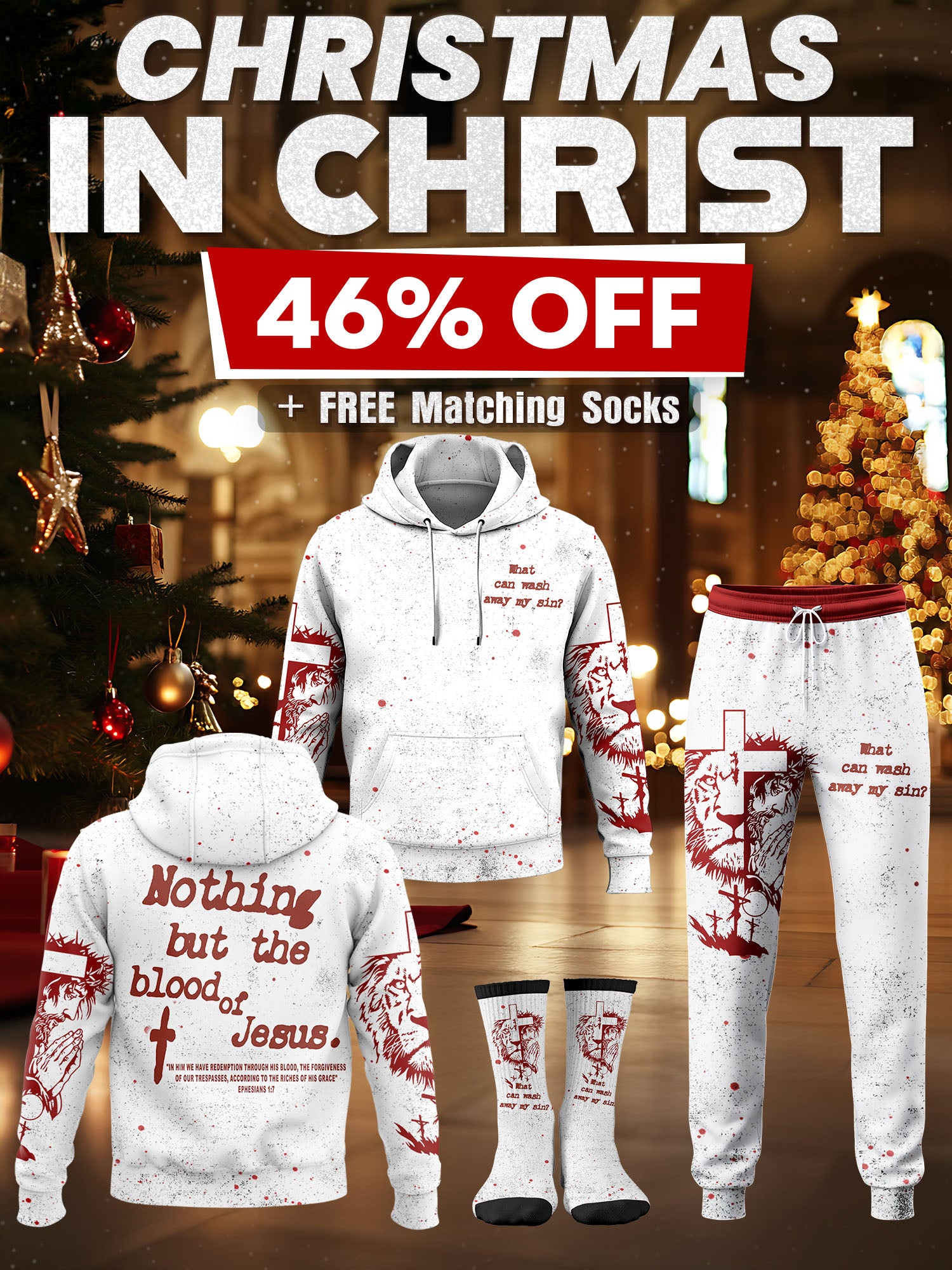 No Thing But The Blood Of Jesus Christmas In Christ Bundle