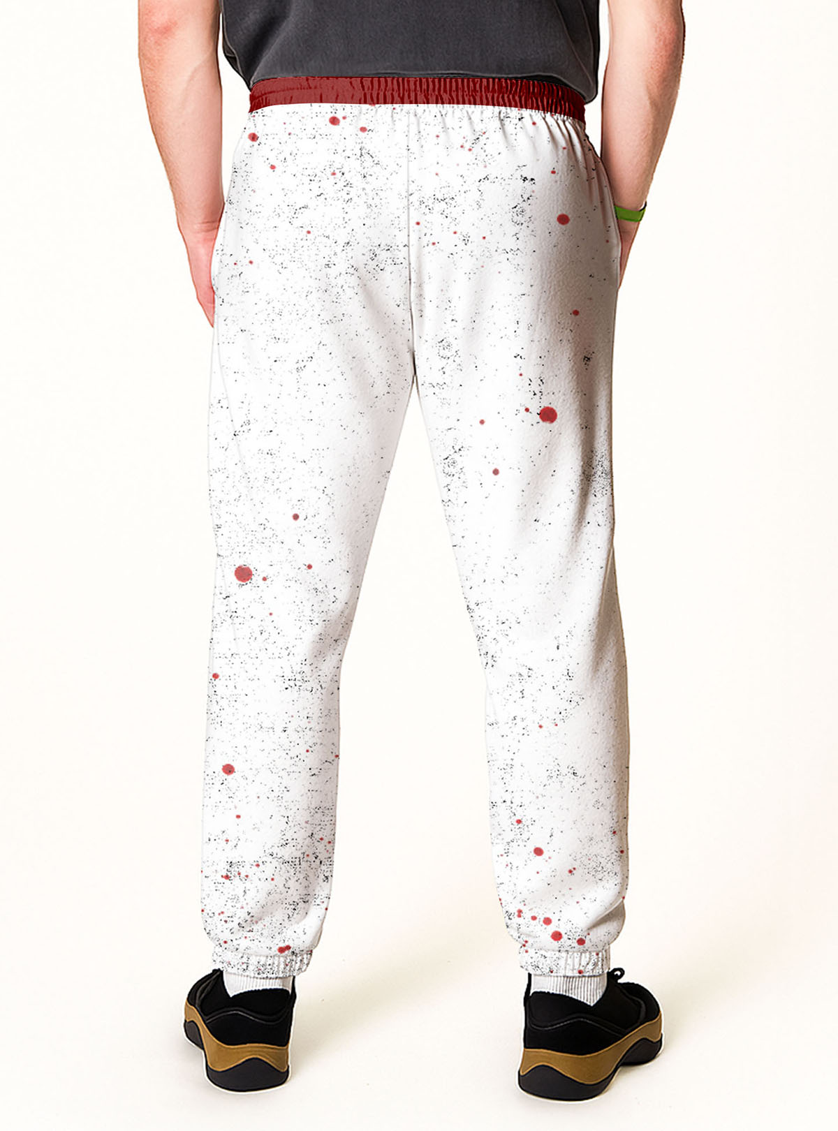Crimson Cross Hoodie & Jogger Set
