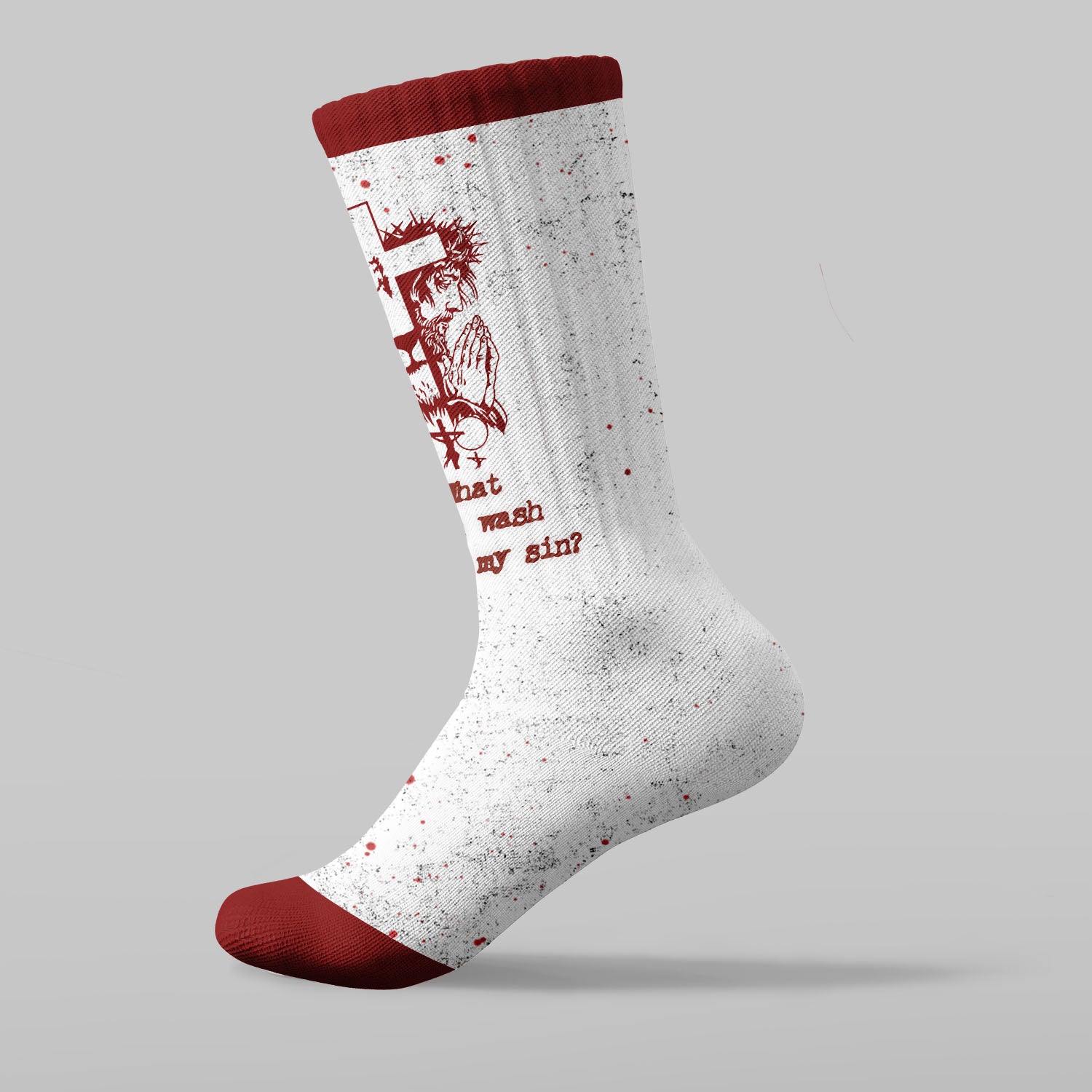 No Thing But The Blood Of Jesus Hoodie  & Socks Set
