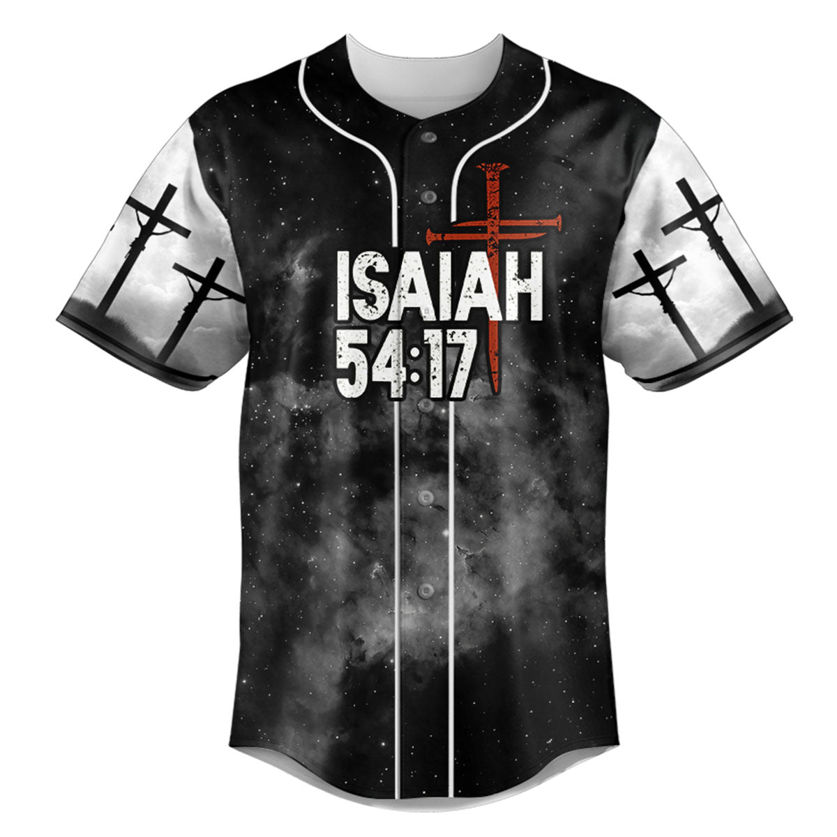 No Weapon Christian Baseball Jersey