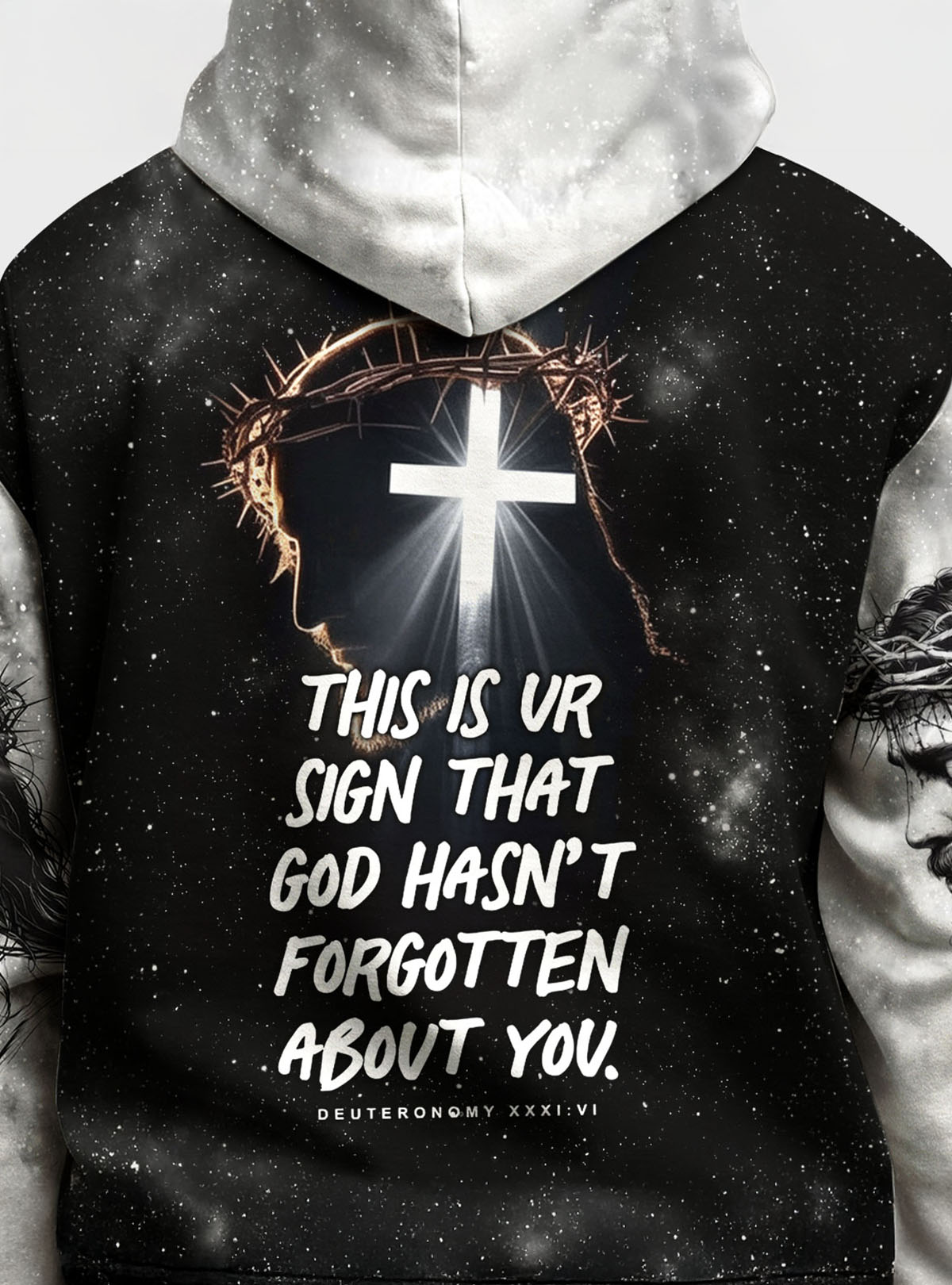 Not Forsaken Christian Hoodie & Jogger Set