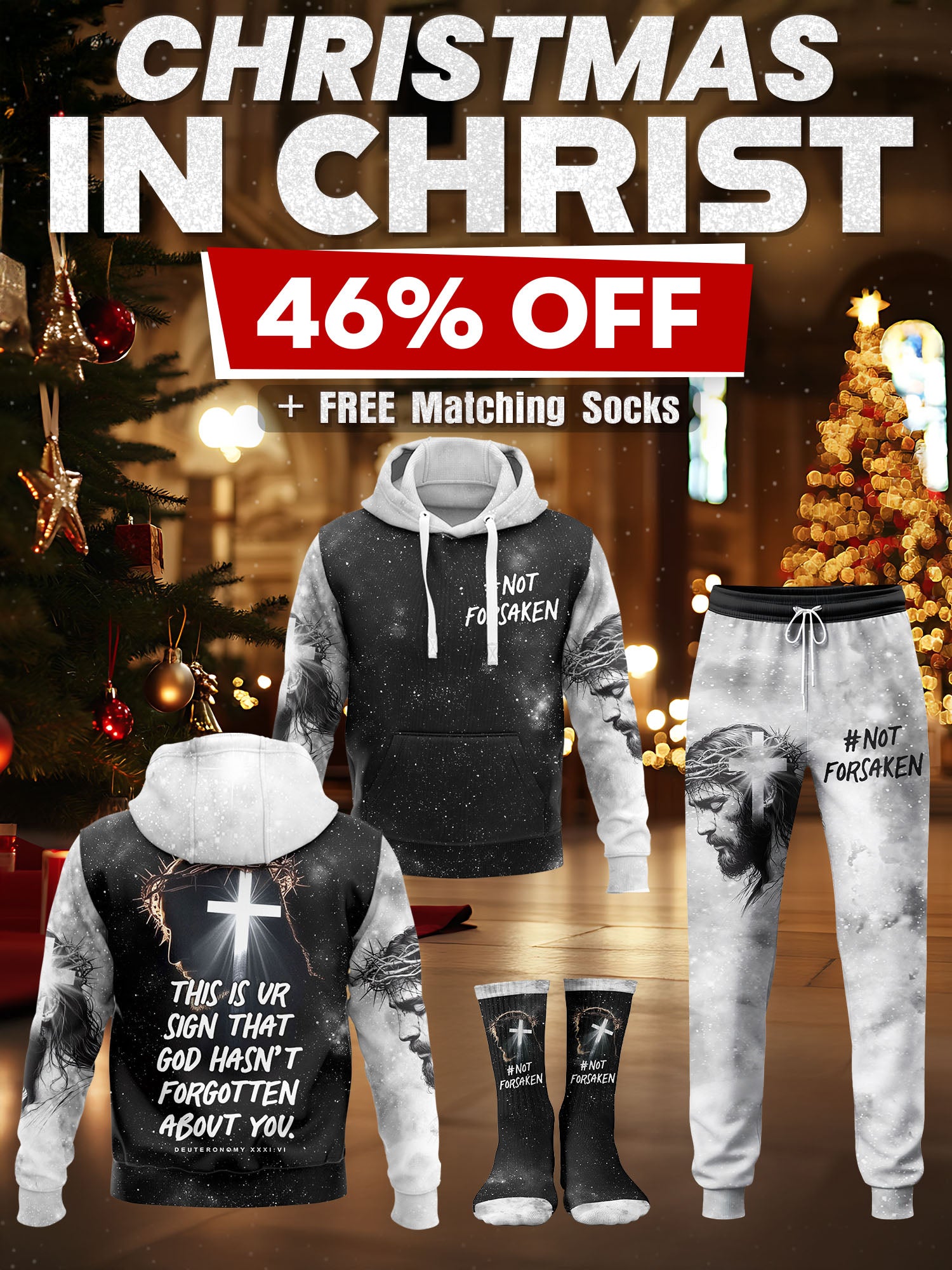 Not Forsaken Christian Christmas In Christ Bundle