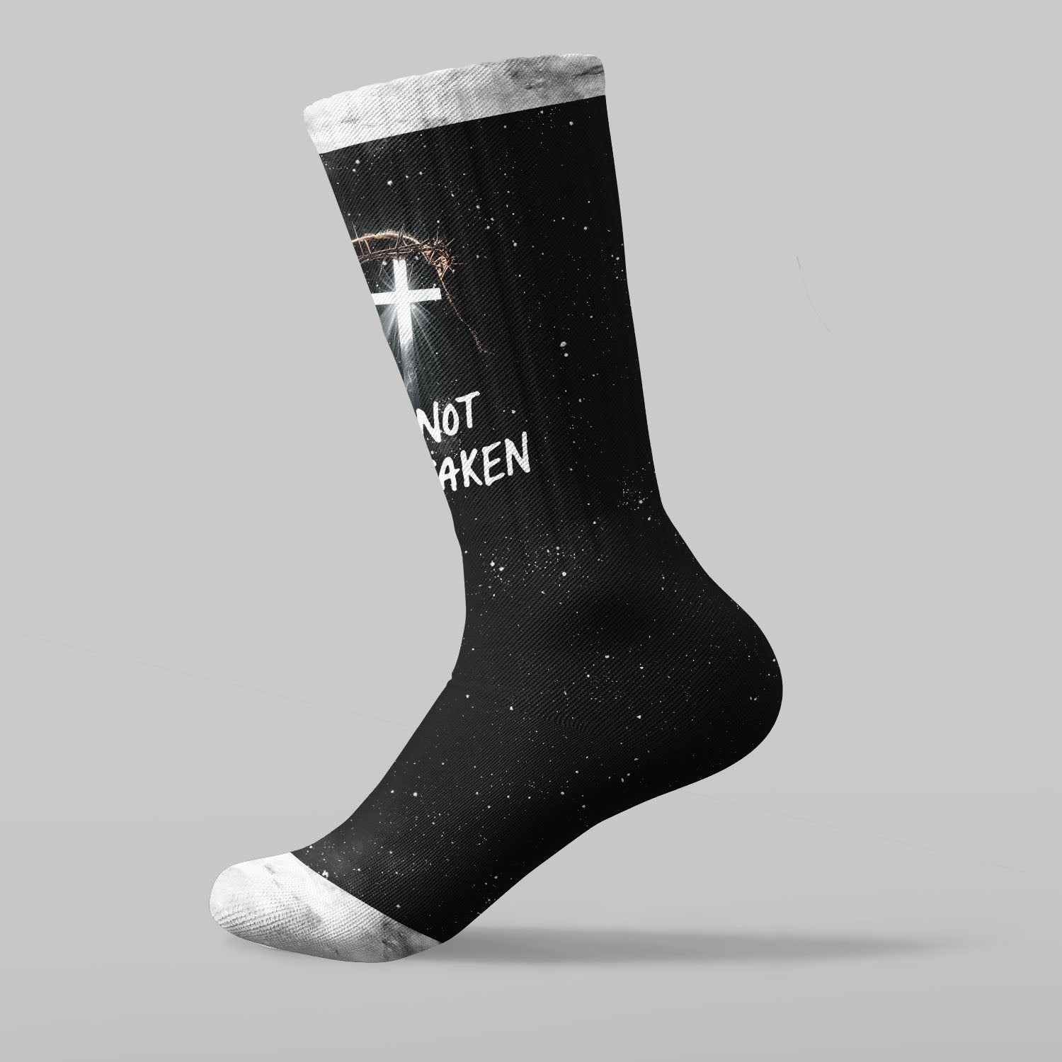 Not Forsaken Christian Hoodie & Socks Set