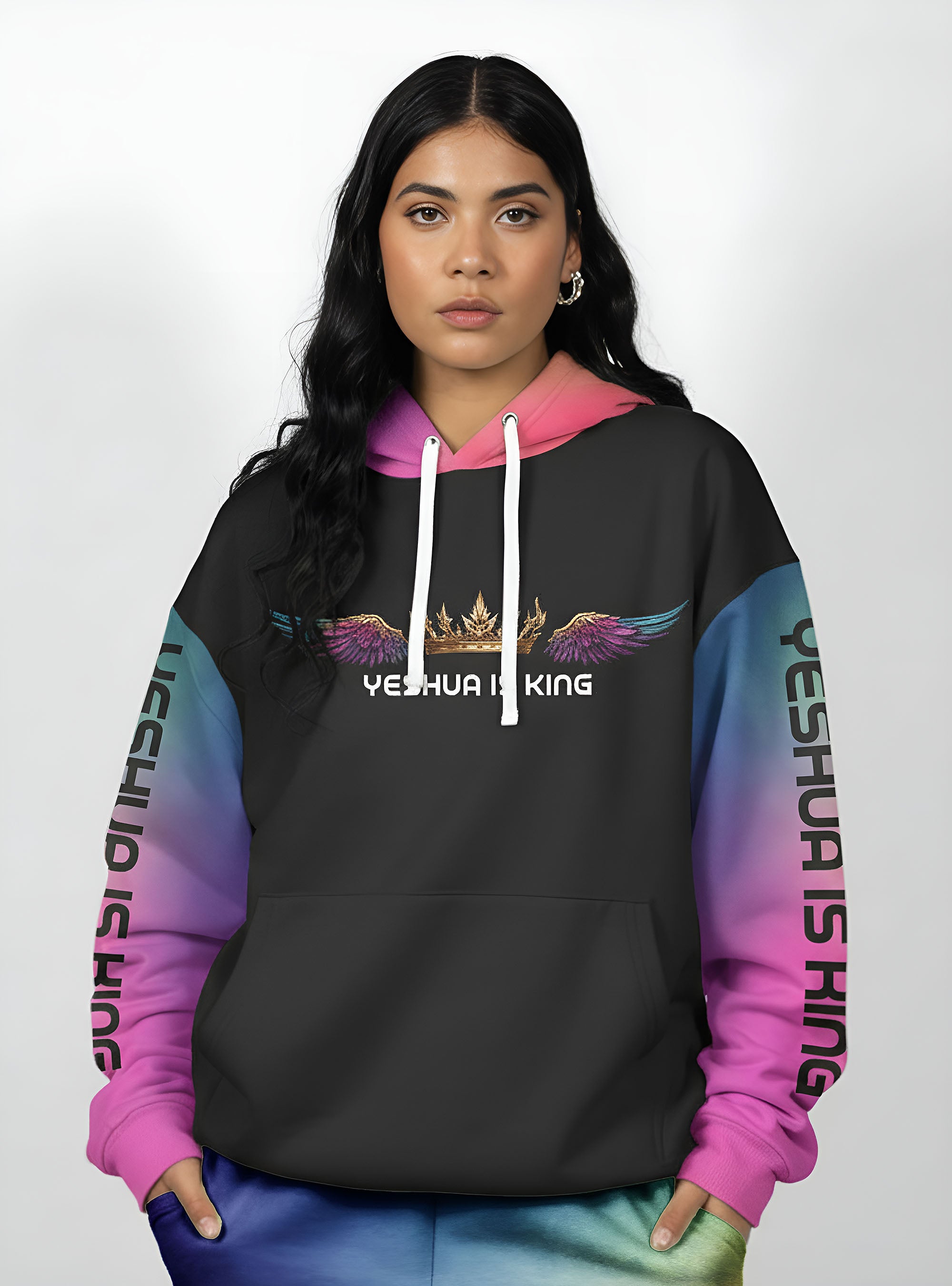 Christ Is King Christian Hoodie & Socks Set