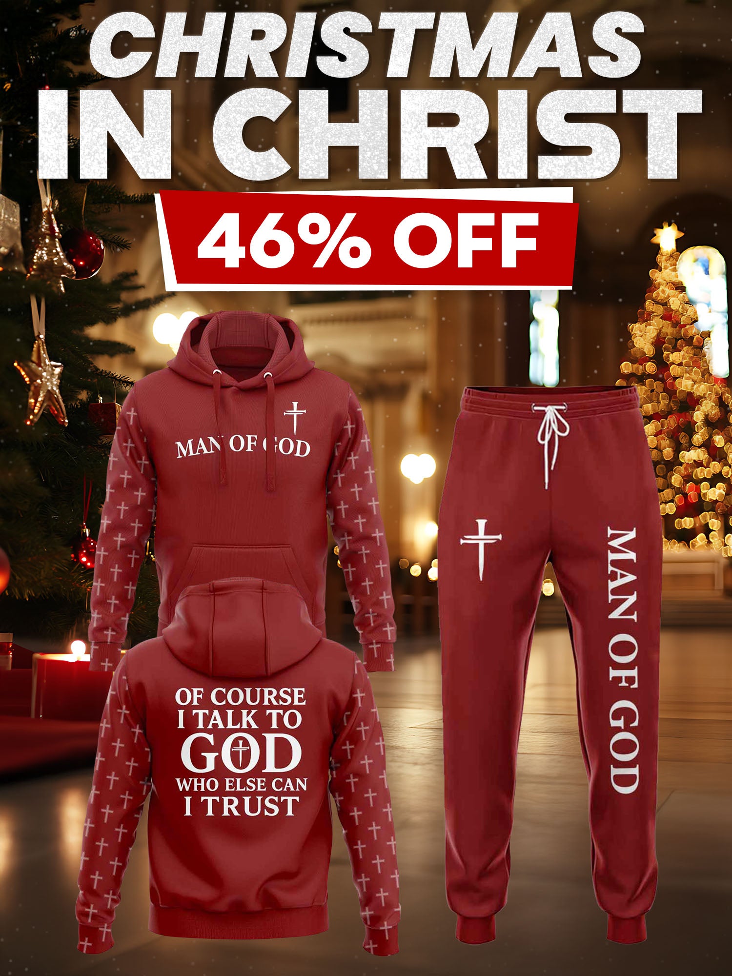 “Ever Faithful” Hoodie & Jogger Set