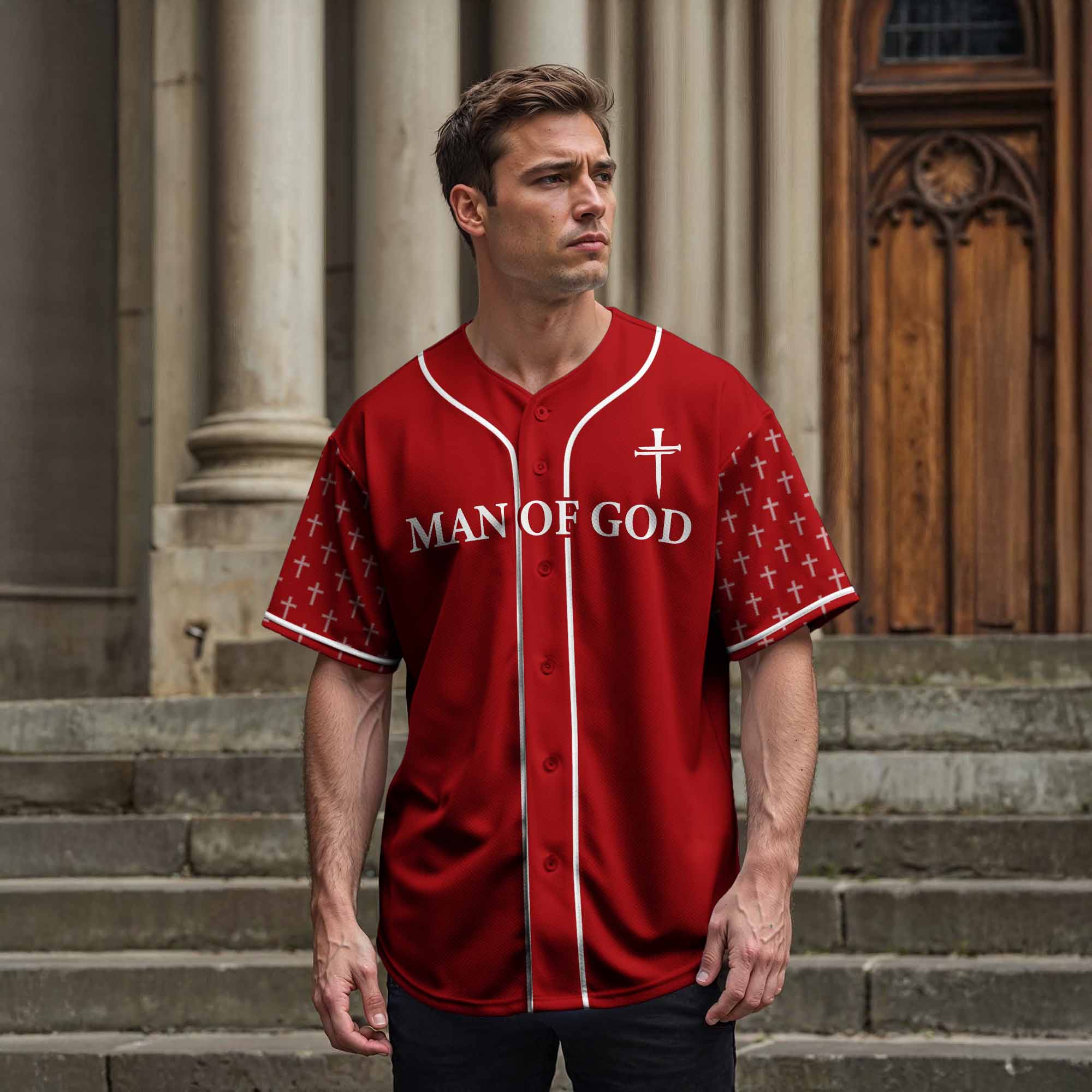 “Ever Faithful” Baseball Jersey  & Hat Bundle