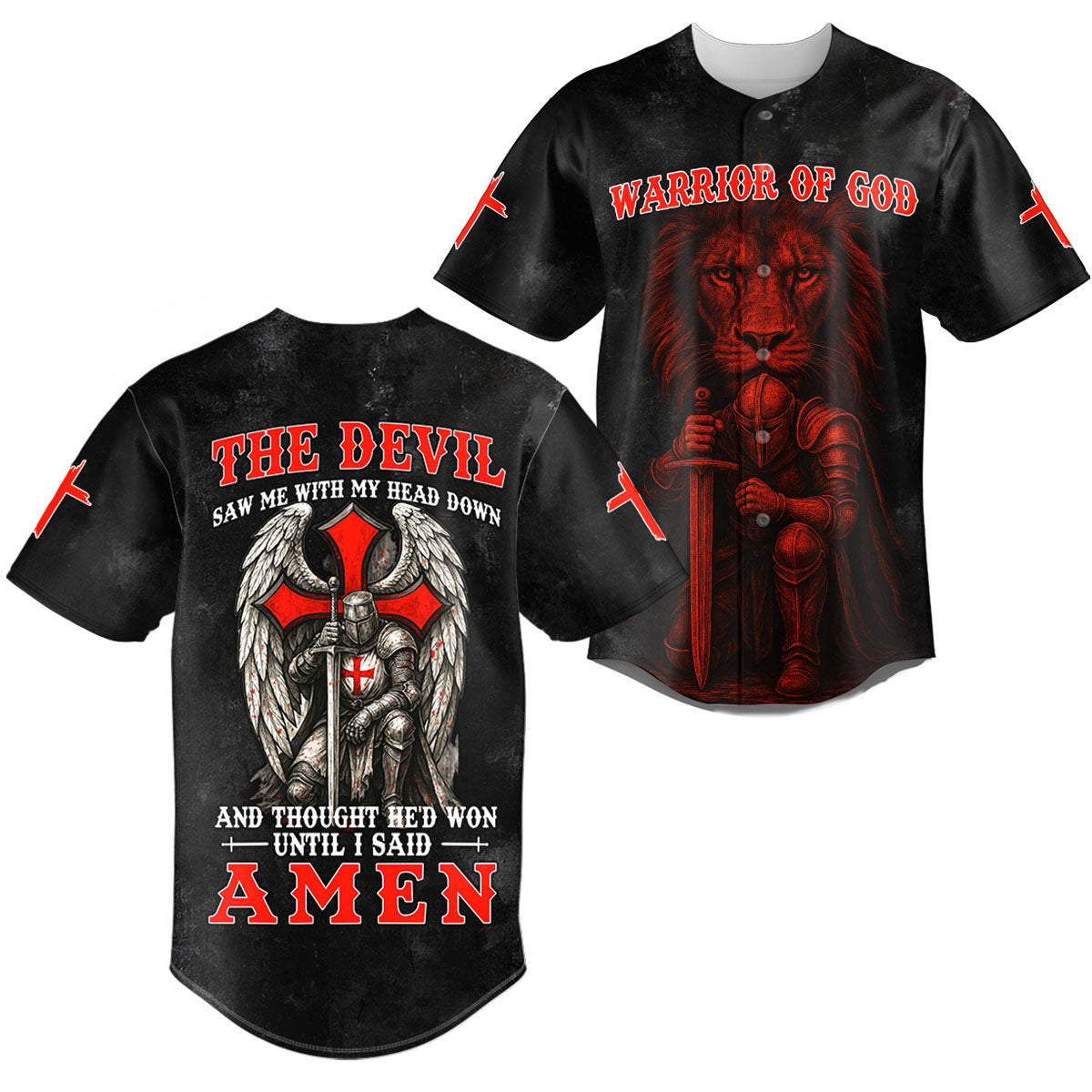 "Victory Amen" Baseball Jersey