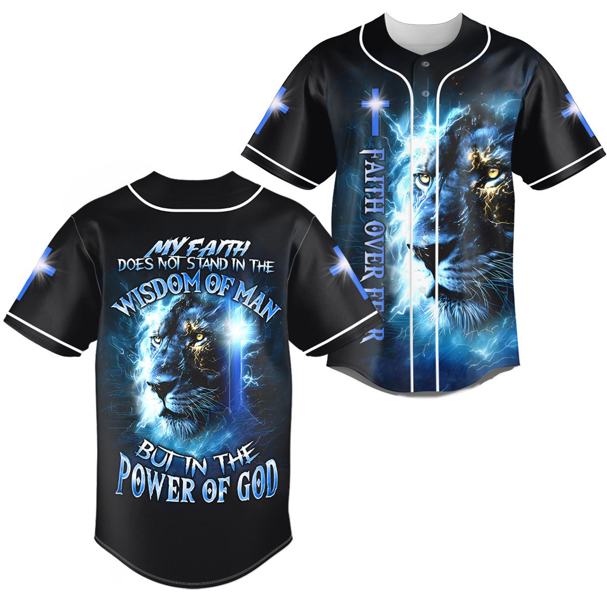 The Power Of God Baseball Jersey