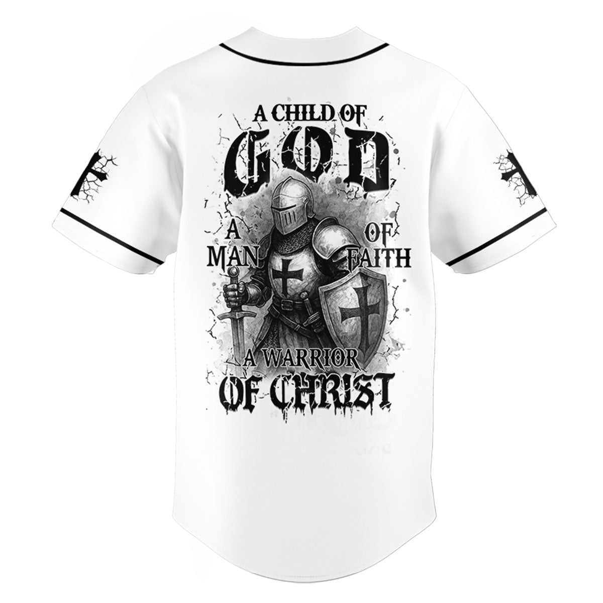 “Warrior of Christ” Baseball Jersey & Hat Bundle