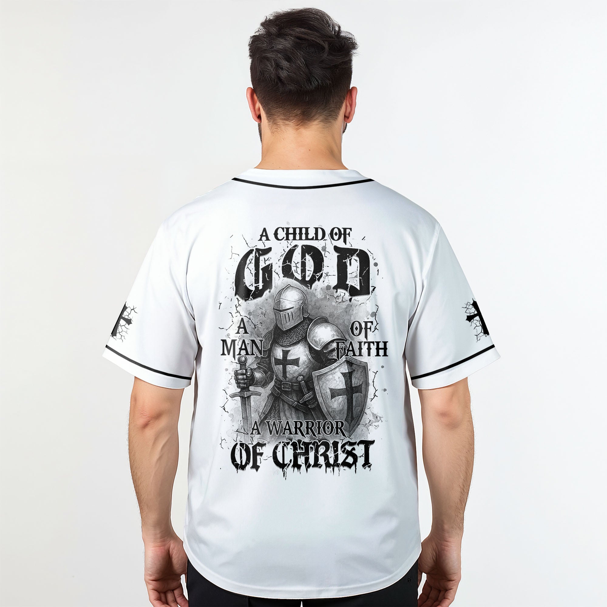 “Warrior of Christ” Baseball Jersey & Hat Bundle