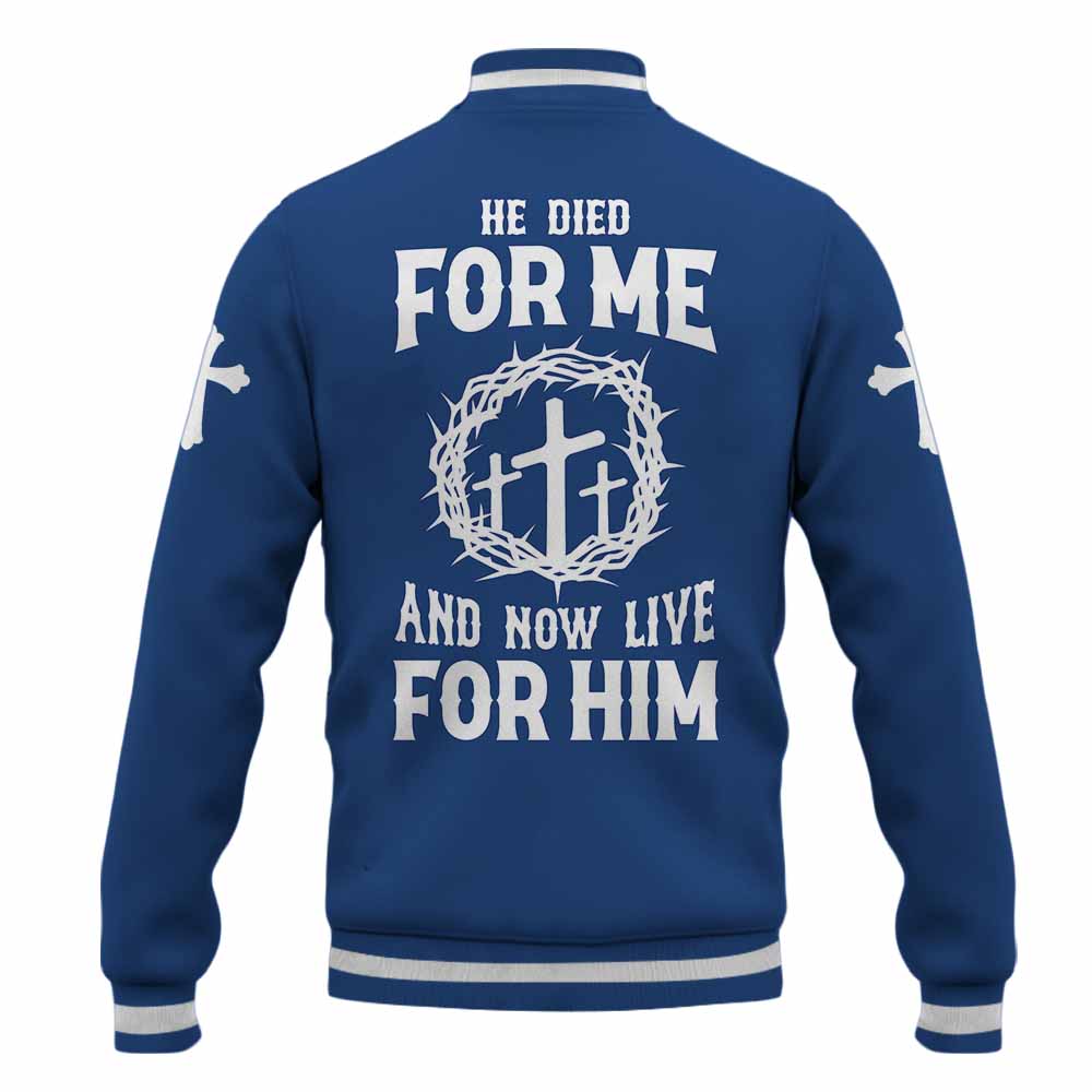 “Risen Life” Baseball Jacket