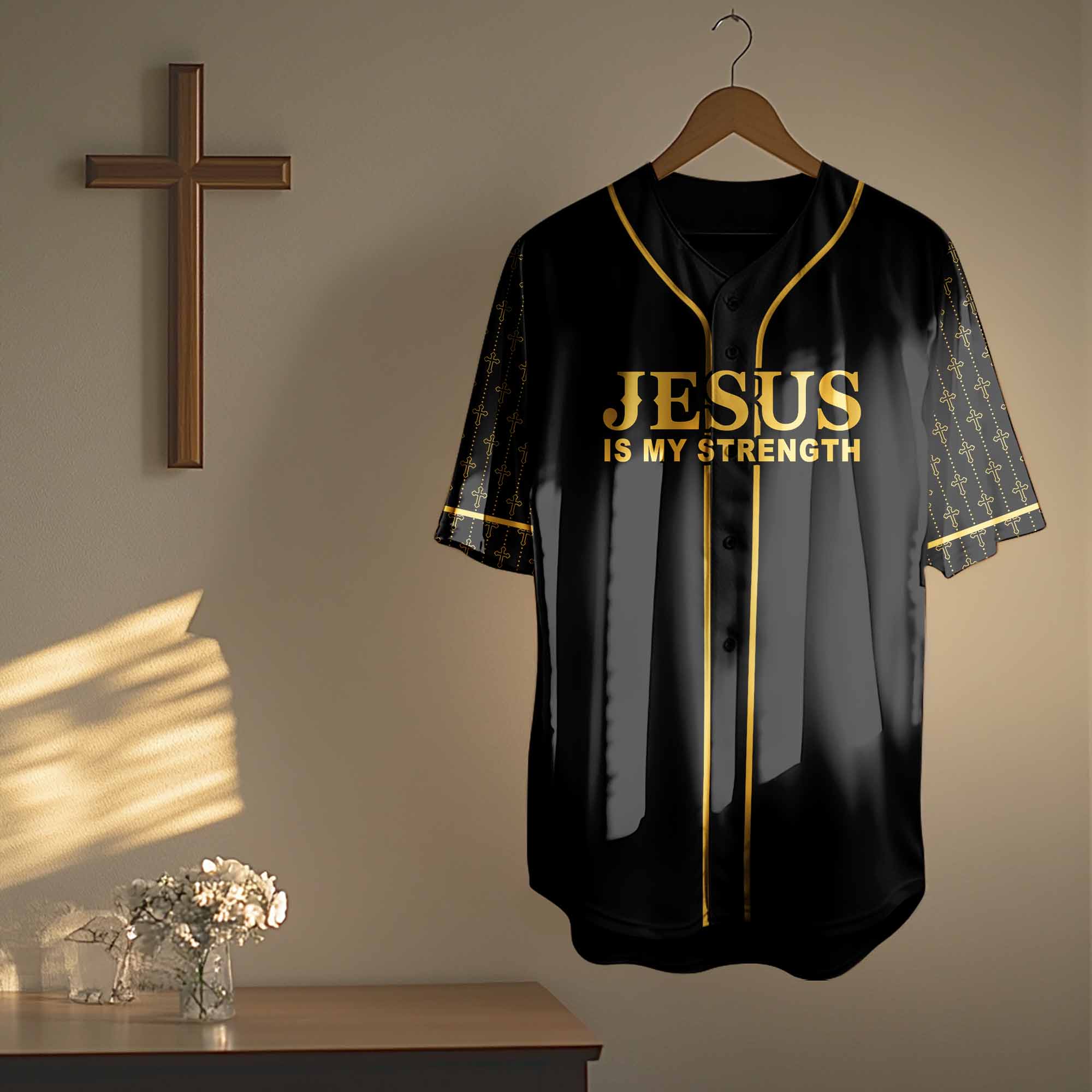 "Strength" Baseball Jersey