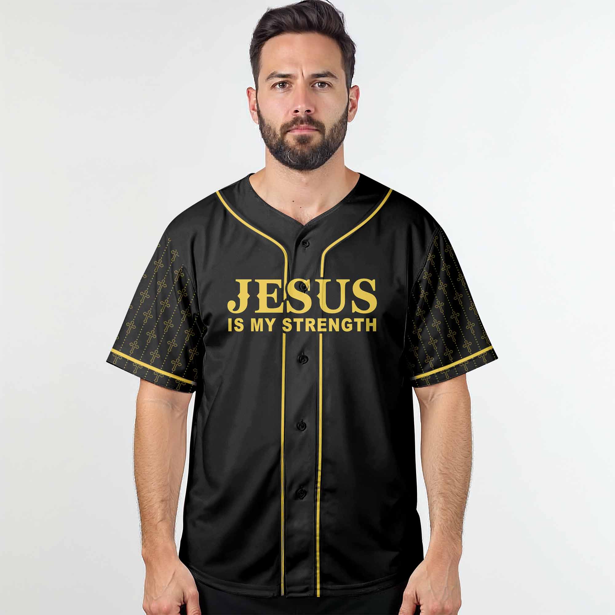 “Strength” Baseball Jersey & Hat Bundle