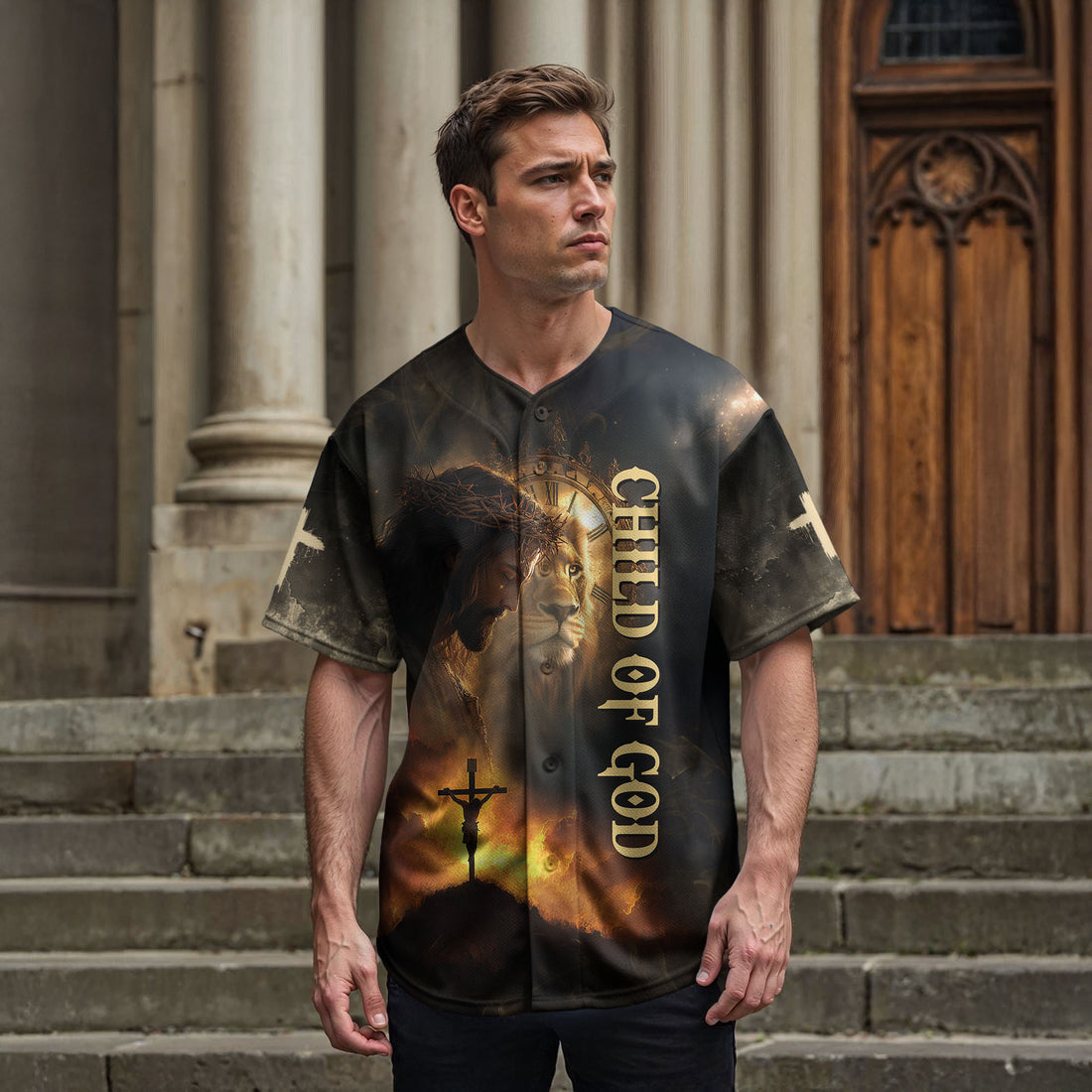 “God’s DNA” Baseball Jersey & Hat Bundle
