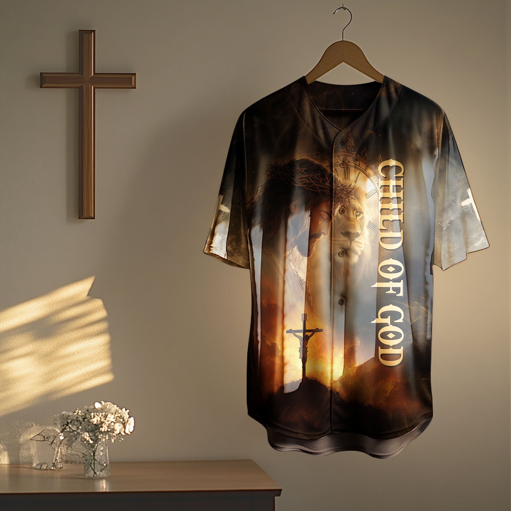 “God’s DNA” Baseball Jersey & Hat Bundle