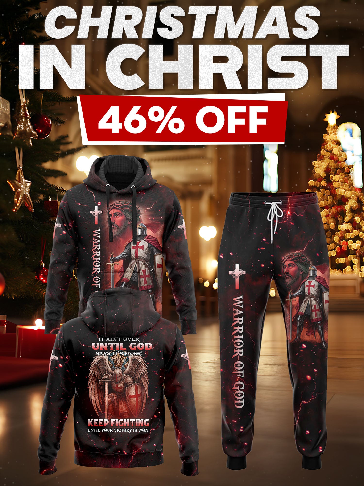 “Warrior’s Call” Hoodie & Jogger Set