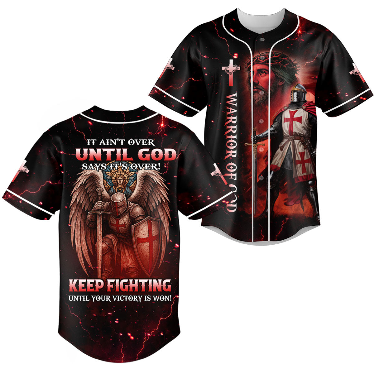 “Warrior’s Call” Baseball Jersey & Hat Bundle