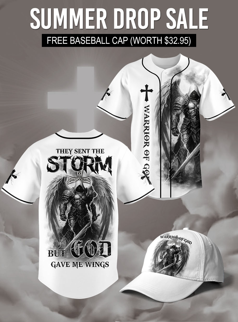 “Stormbreaker” Baseball Jersey & Hat Bundle