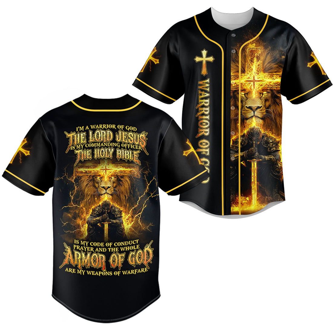 “Armor of Light” Baseball Jersey & Hat Bundle