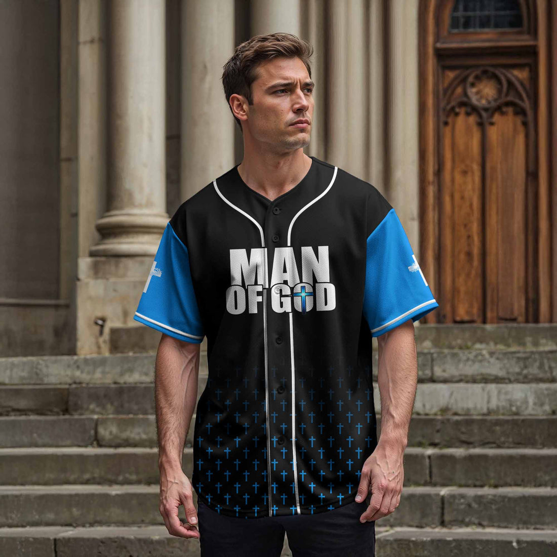 “Unshaken” Baseball Jersey & Hat Bundle