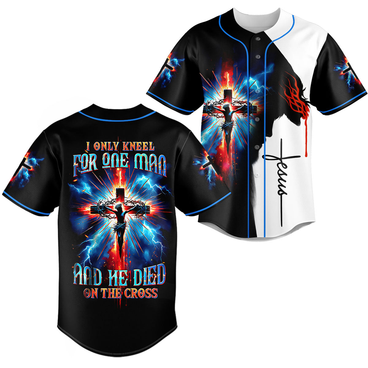 “Kneel for One” Baseball Jersey & Hat Bundle