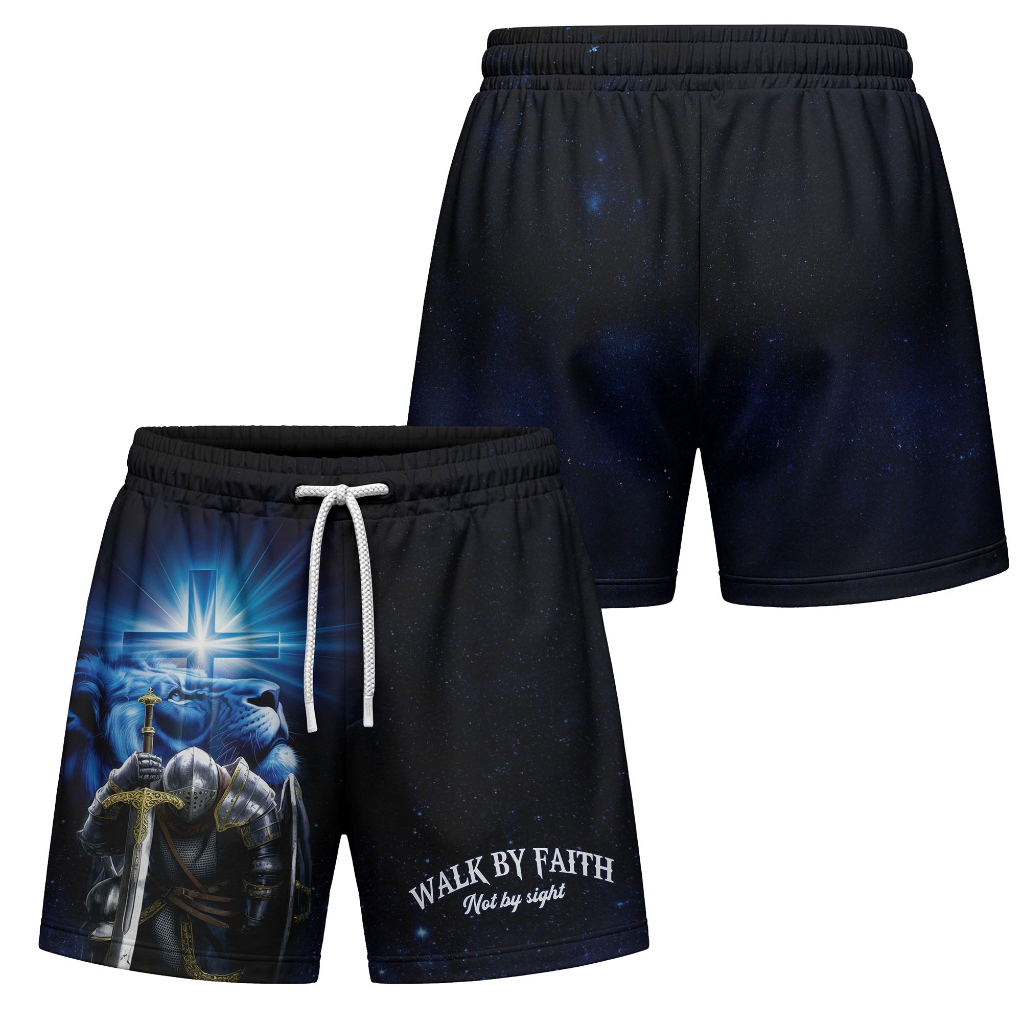“Godfident” T-shirt & Shorts Set