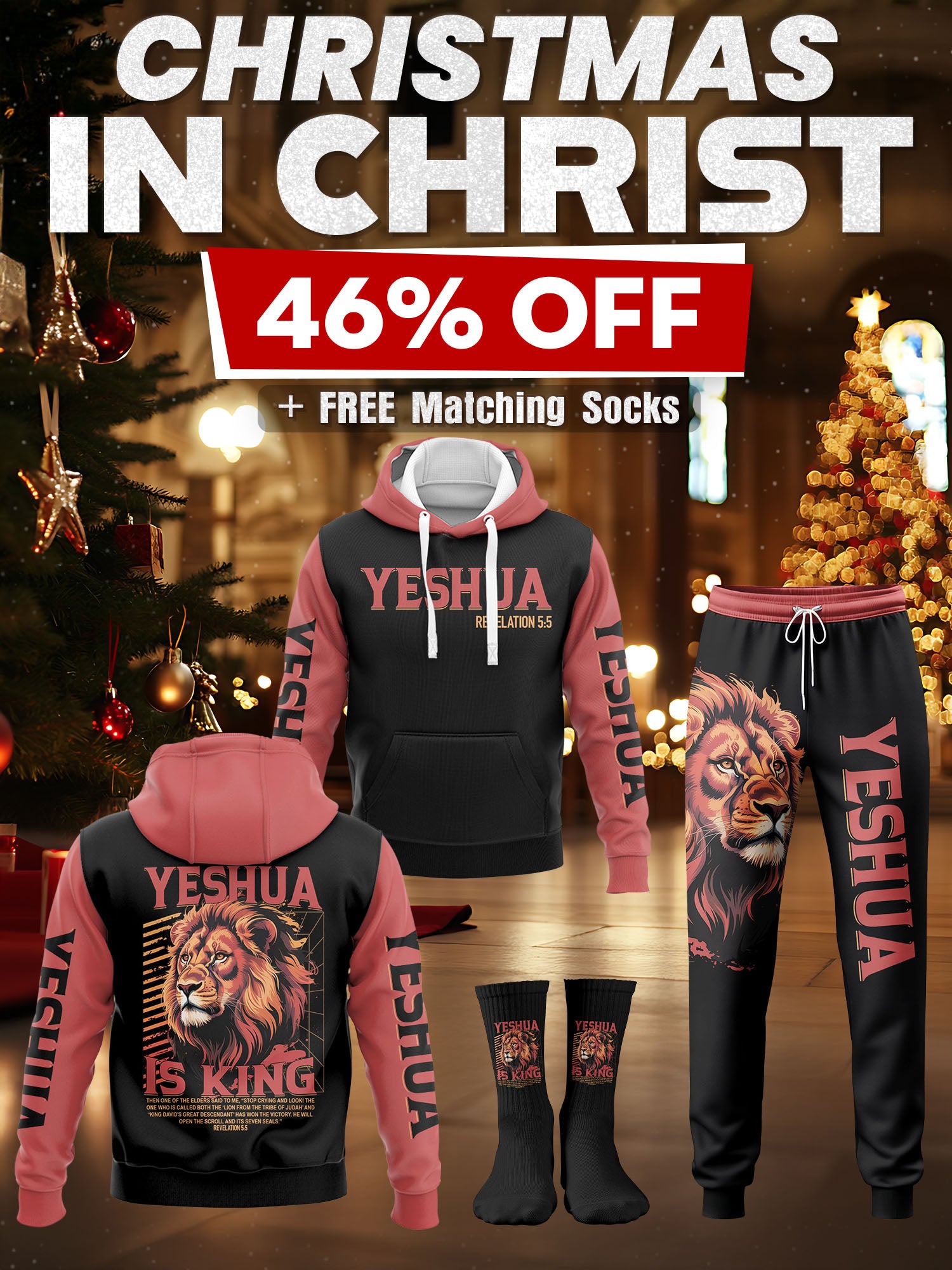 Yeshua Is King Christian Christmas In Christ Bundle