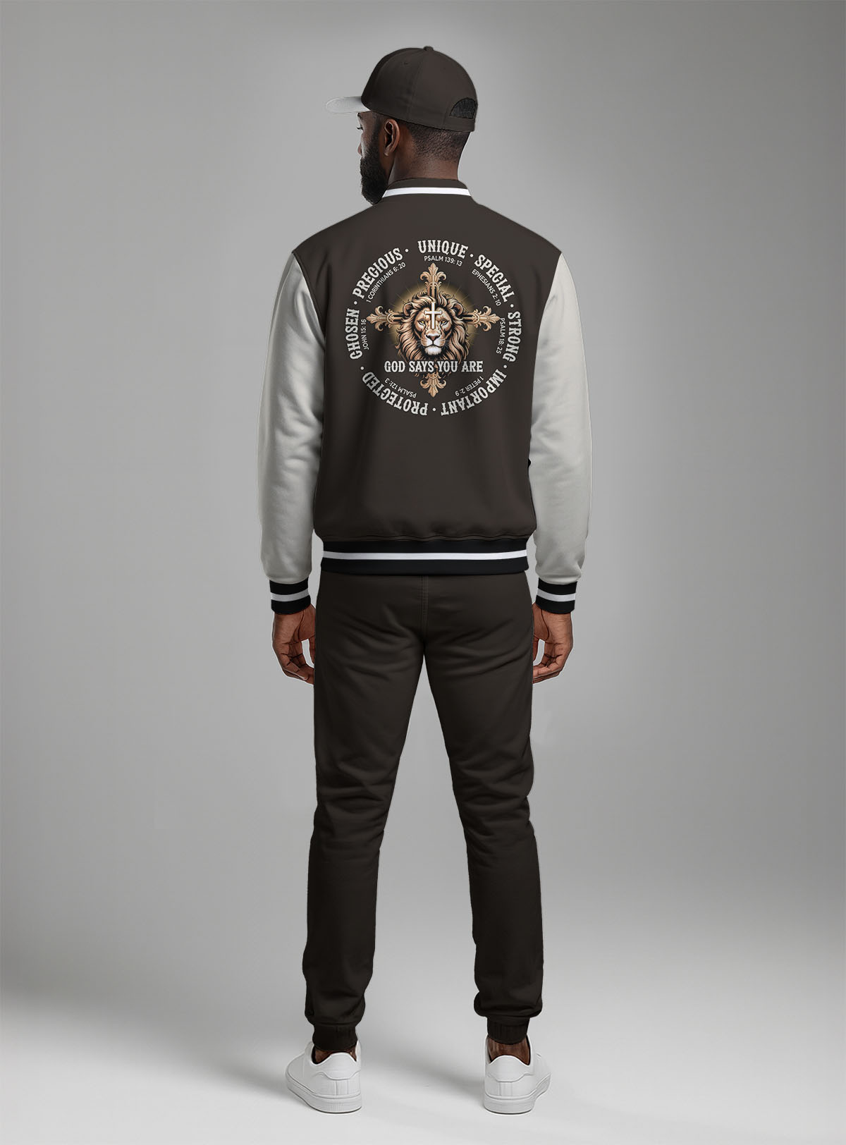 Man Of Faith Baseball Jacket