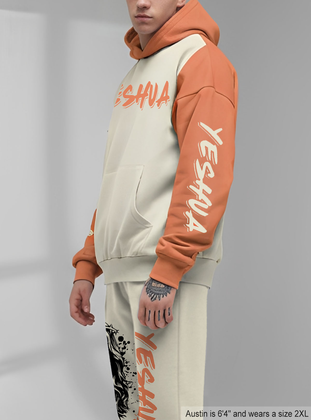 YESHUA Clay Hoodie & Jogger Set