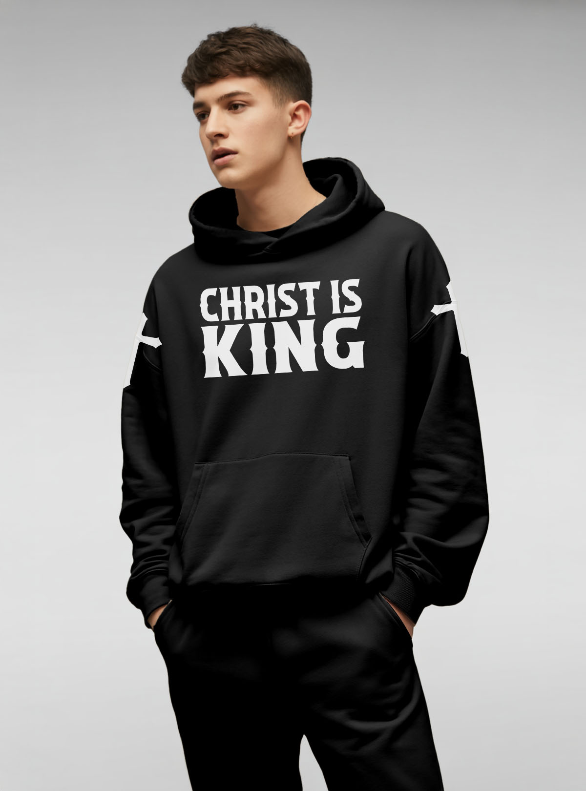 Christ Is King Hoodie & Jogger Set