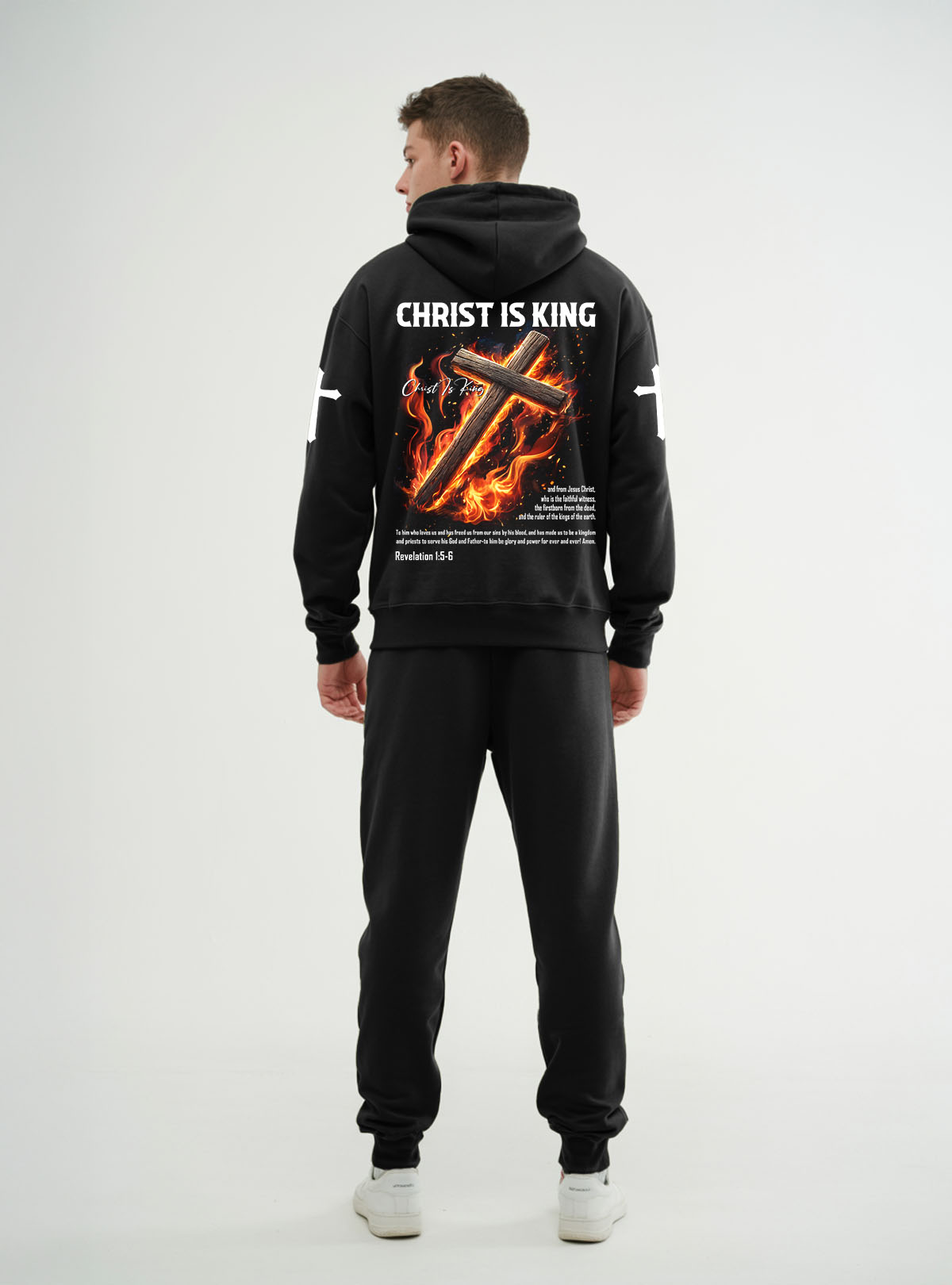 Christ Is King Hoodie & Jogger Set