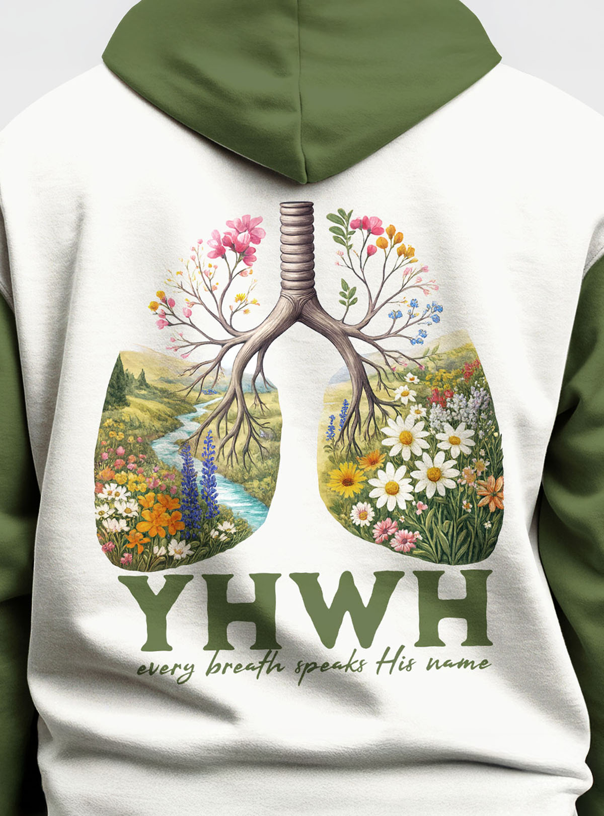 YHWH Christian Hoodie & Joggers Set