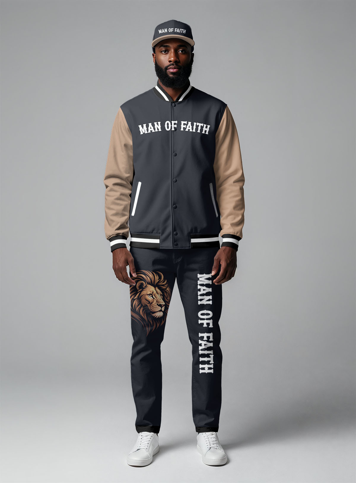 Lion Watchman Baseball Jacket