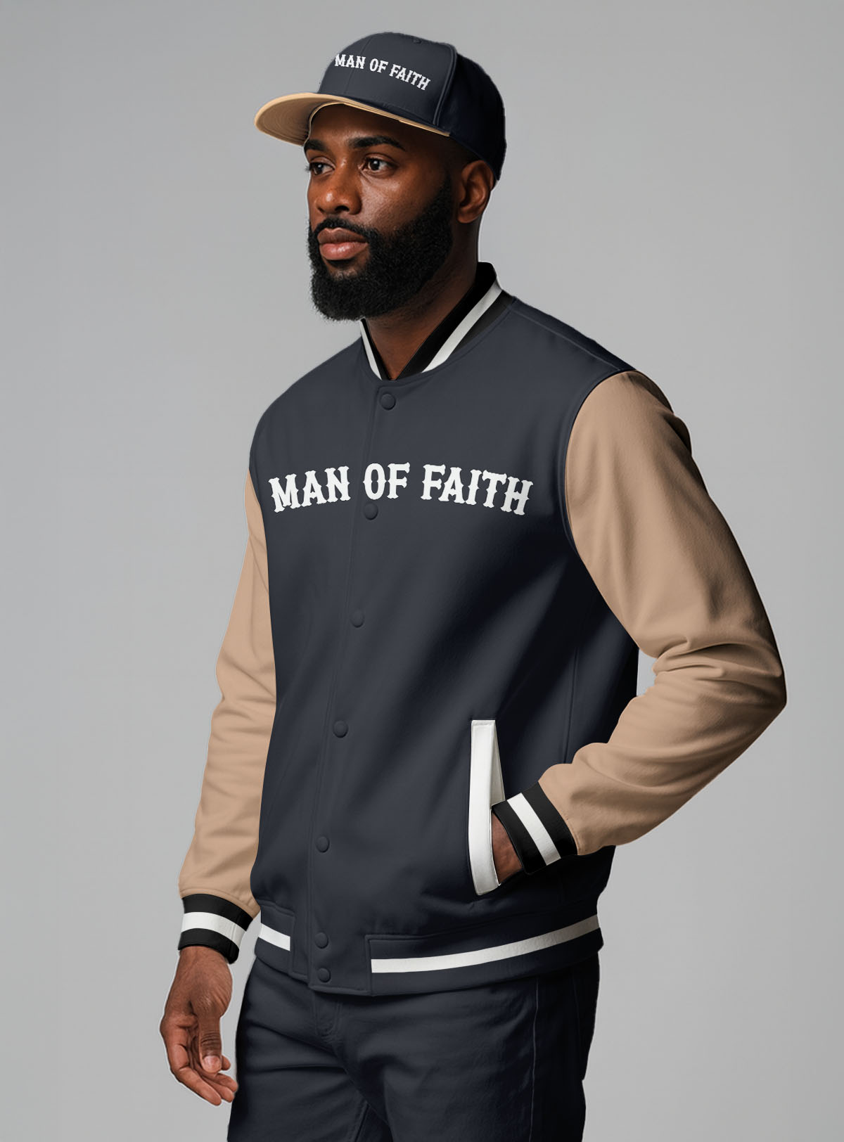 Lion Watchman Baseball Jacket
